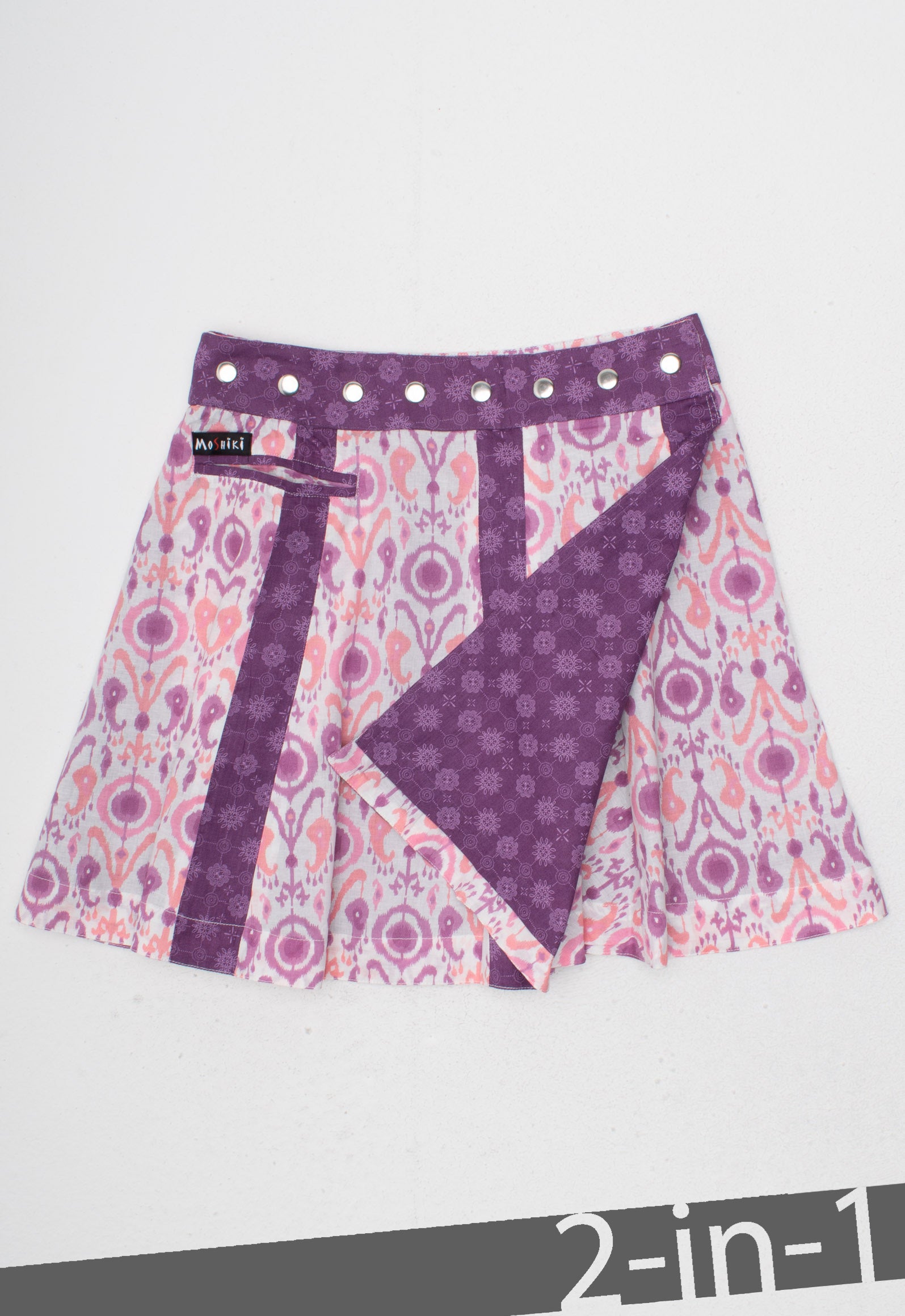 moshiki-hot-cookie-69-wickelrock-baumwolle-45-cm-wendbar image 1