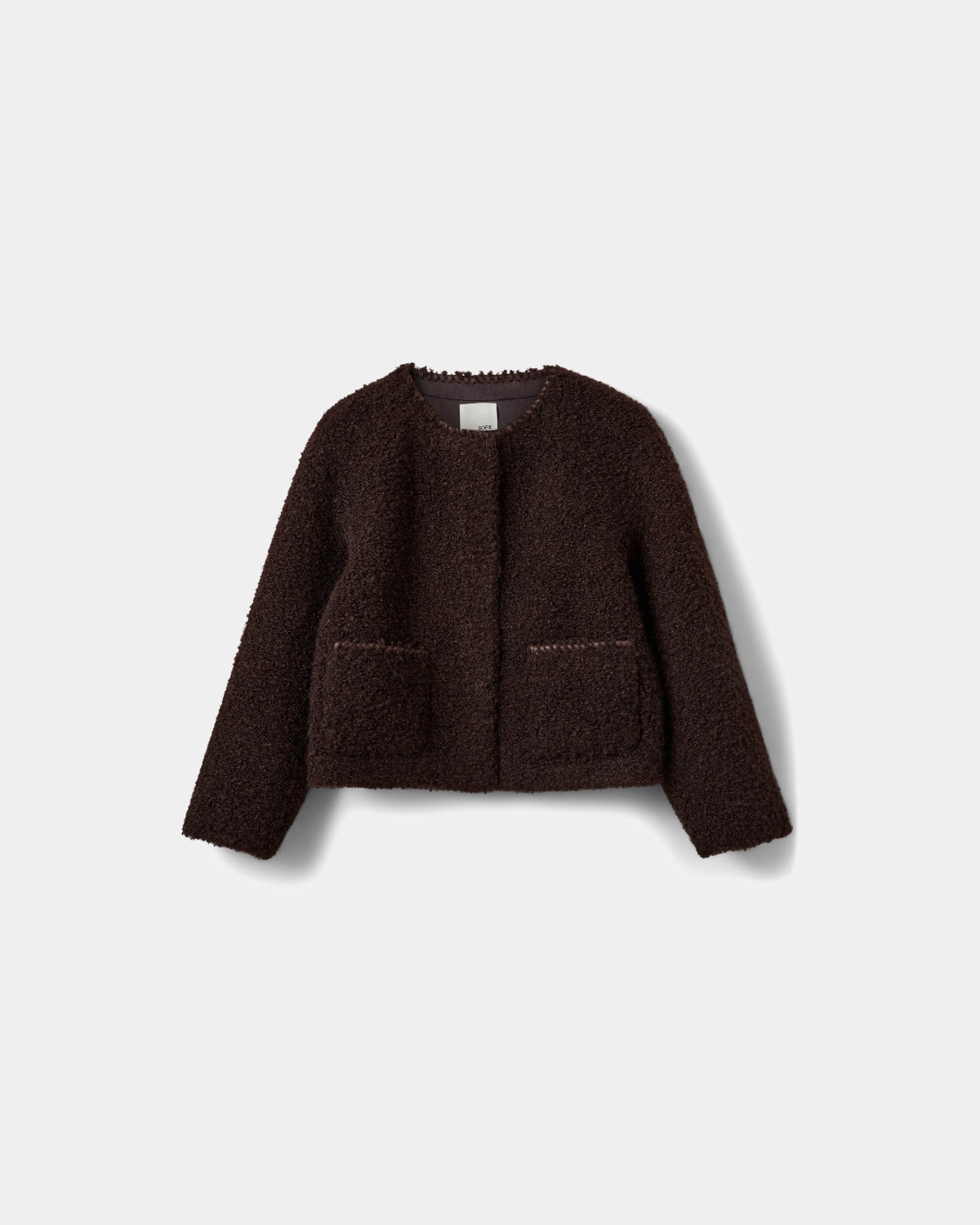 sofie-schnoor-women-juno-jacke-braun-kunstfell-boucle image 1