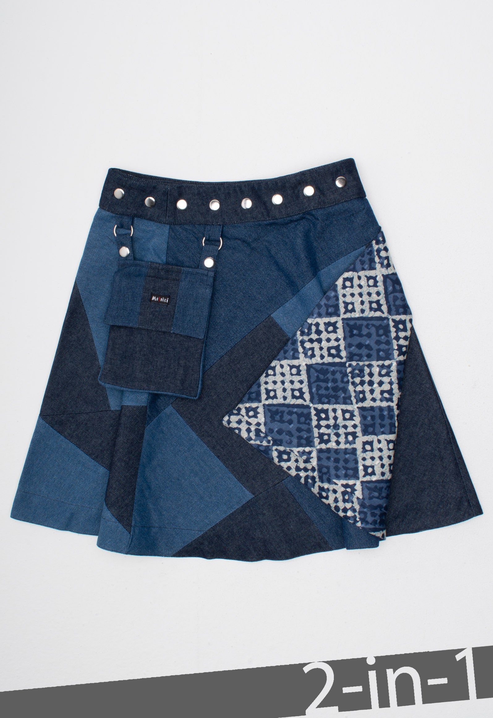 moshiki-hot-cookie-64-wickelrock-denim-50-cm-wendbar image 1