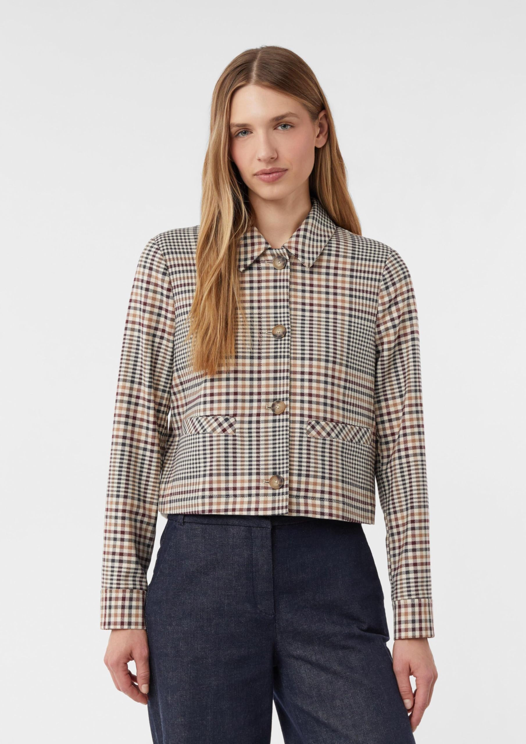 comma-karojacke-kurzjacke-mit-leistentaschen image 6