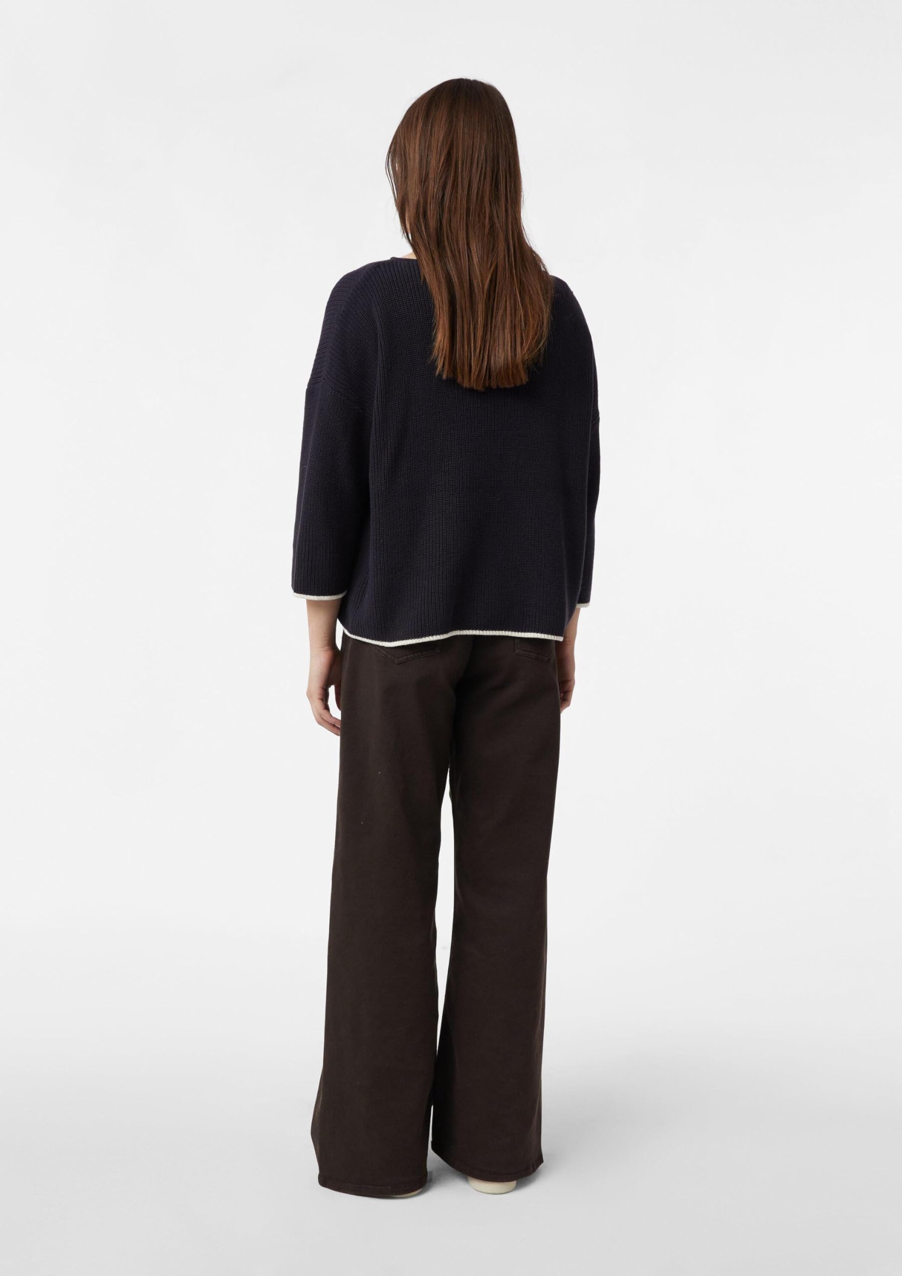 comma-knitwear-pullover-boxy-fit-blau-gr-e-40-strick image 8