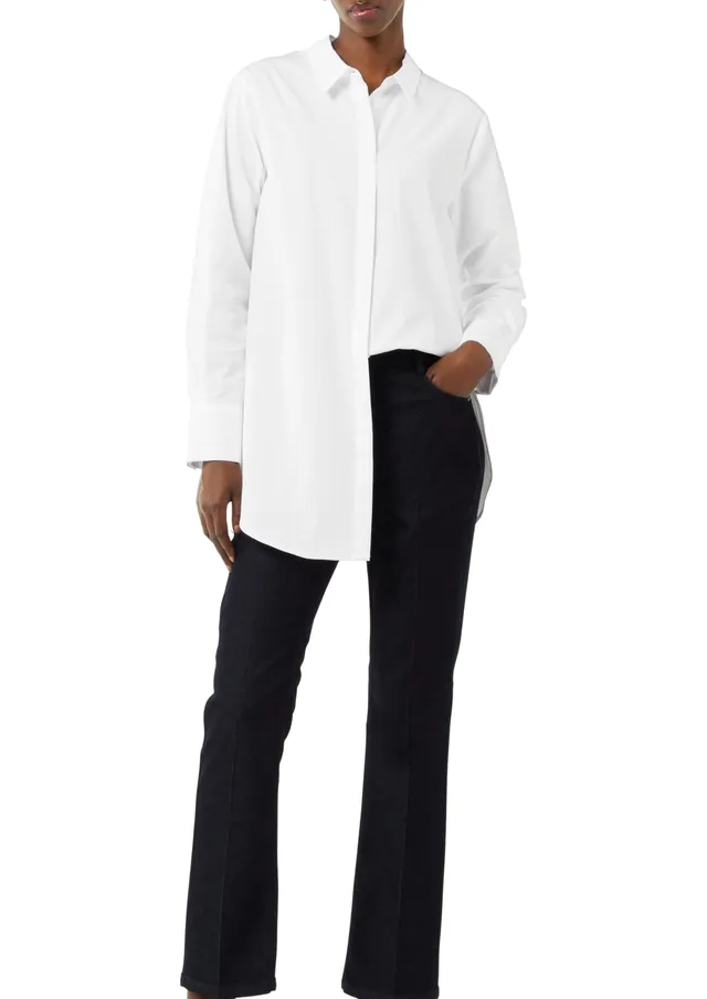 comma-blouses-damen-bluse-wei-gr-34-aus-baumwolle image 1