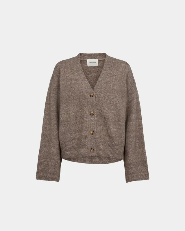 sofie-schnoor-women-levasw-cardigan-brown-melange image 1