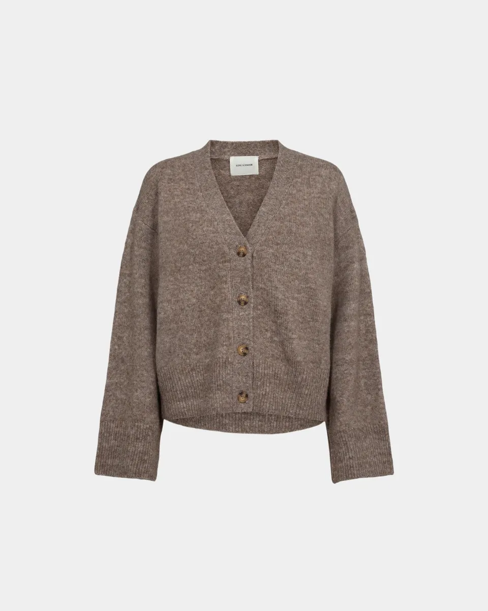 sofie-schnoor-women-levasw-cardigan-brown-melange image 1