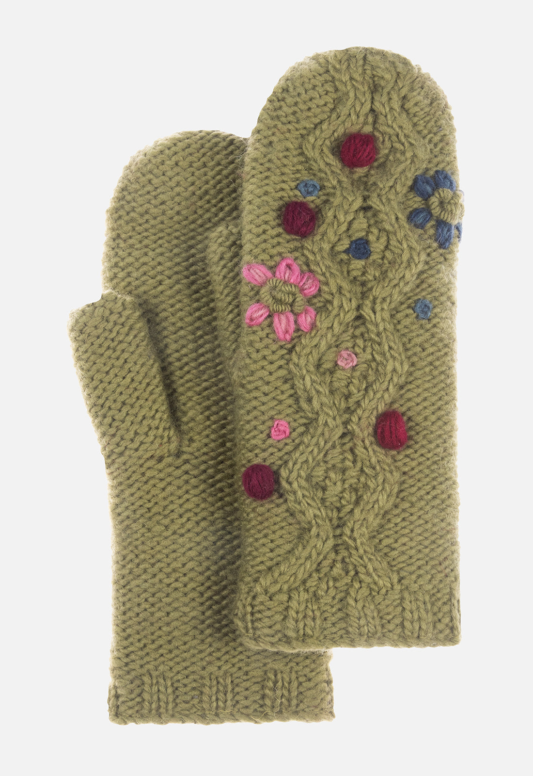 moshiki-candy-karuna-mittens-f-ustlinge-wolle-green image 1