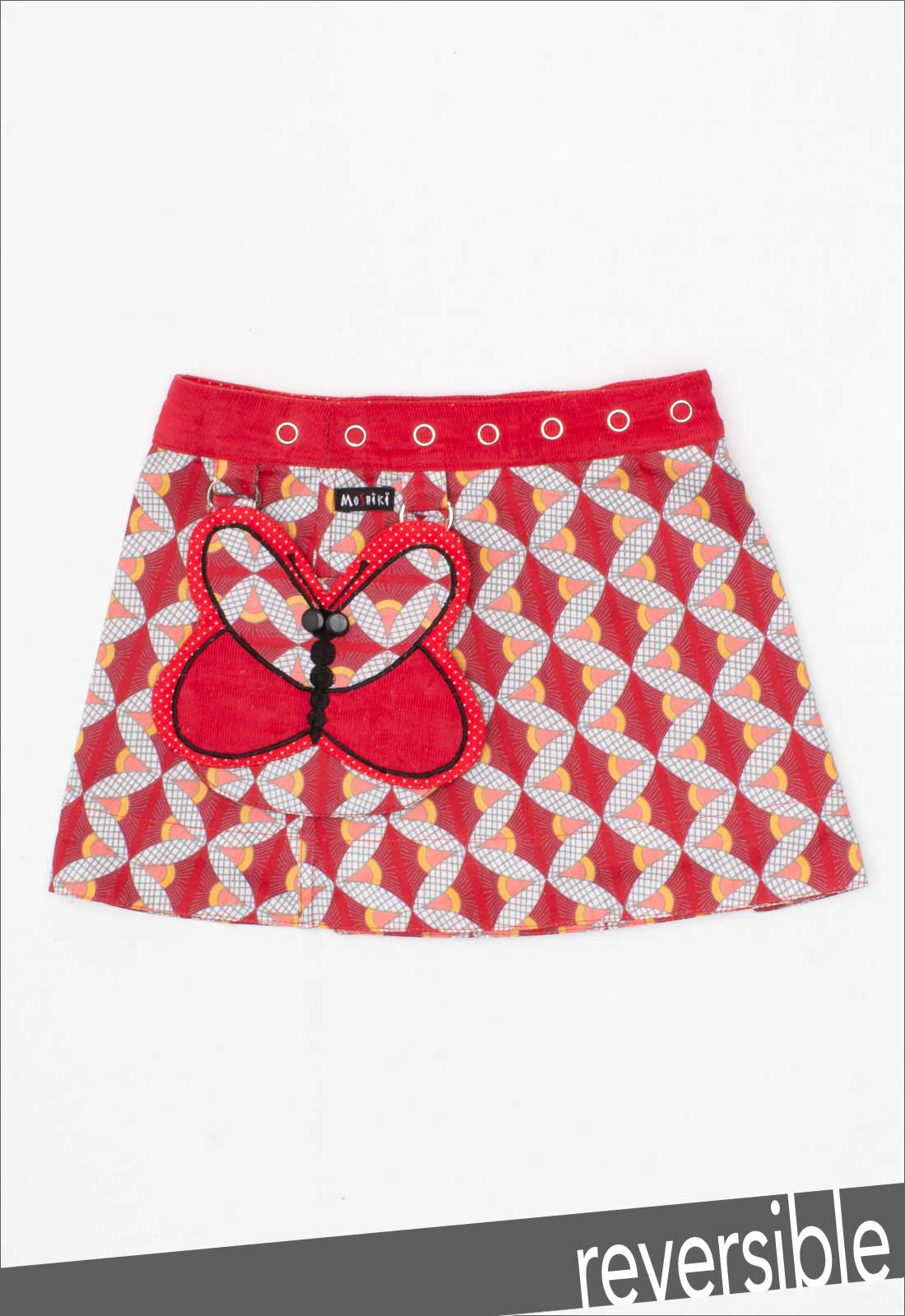 moshiki-hot-cookie-kids-2-cord-kinderrock-24cm-butterfly image 3