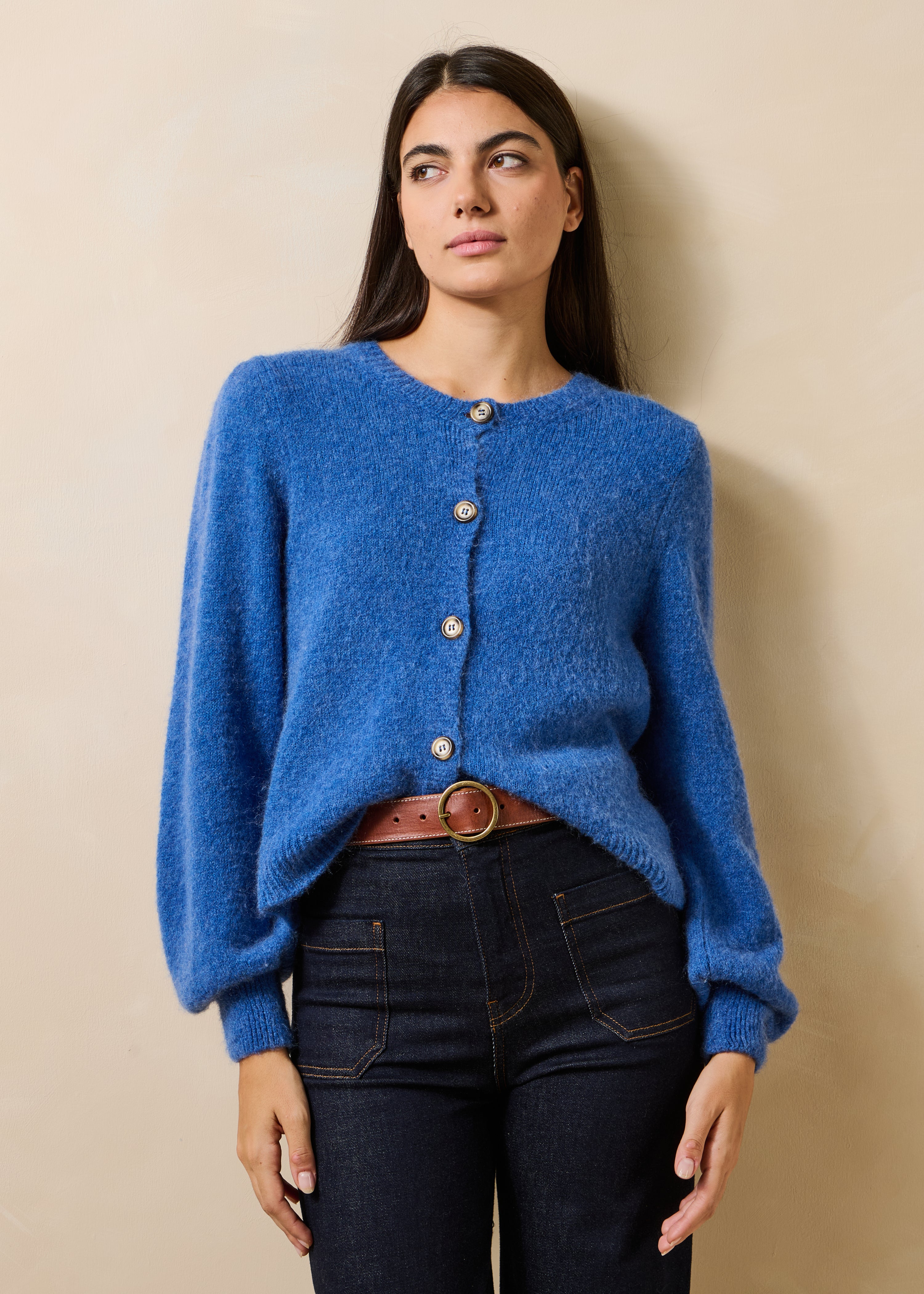 la-f-e-marabout-e-fersi-weste-blau-mohair-xs-xl image 1