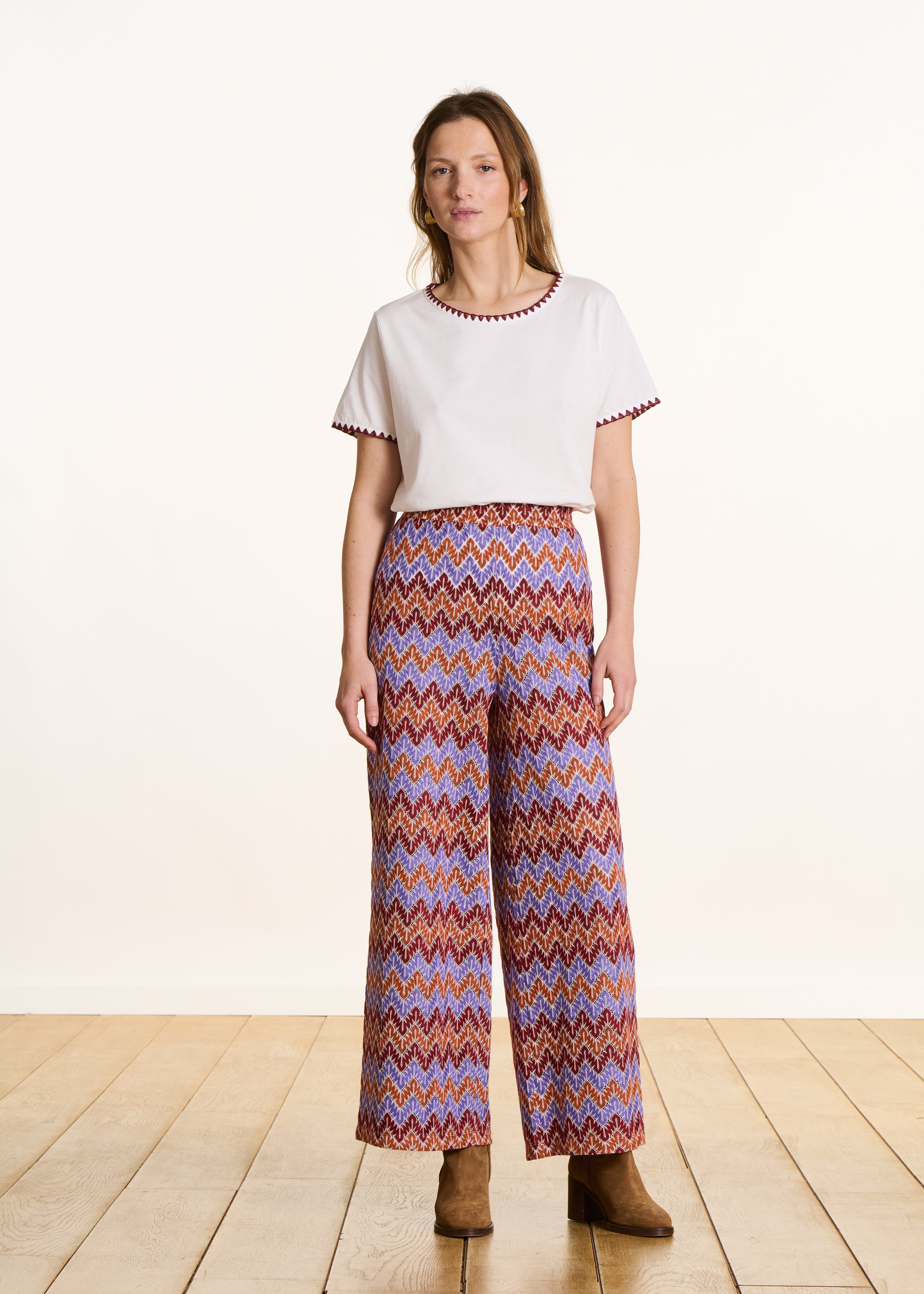 la-f-e-marabout-e-voiloua-t-shirt-ecru-bio-baumwolle-m image 2