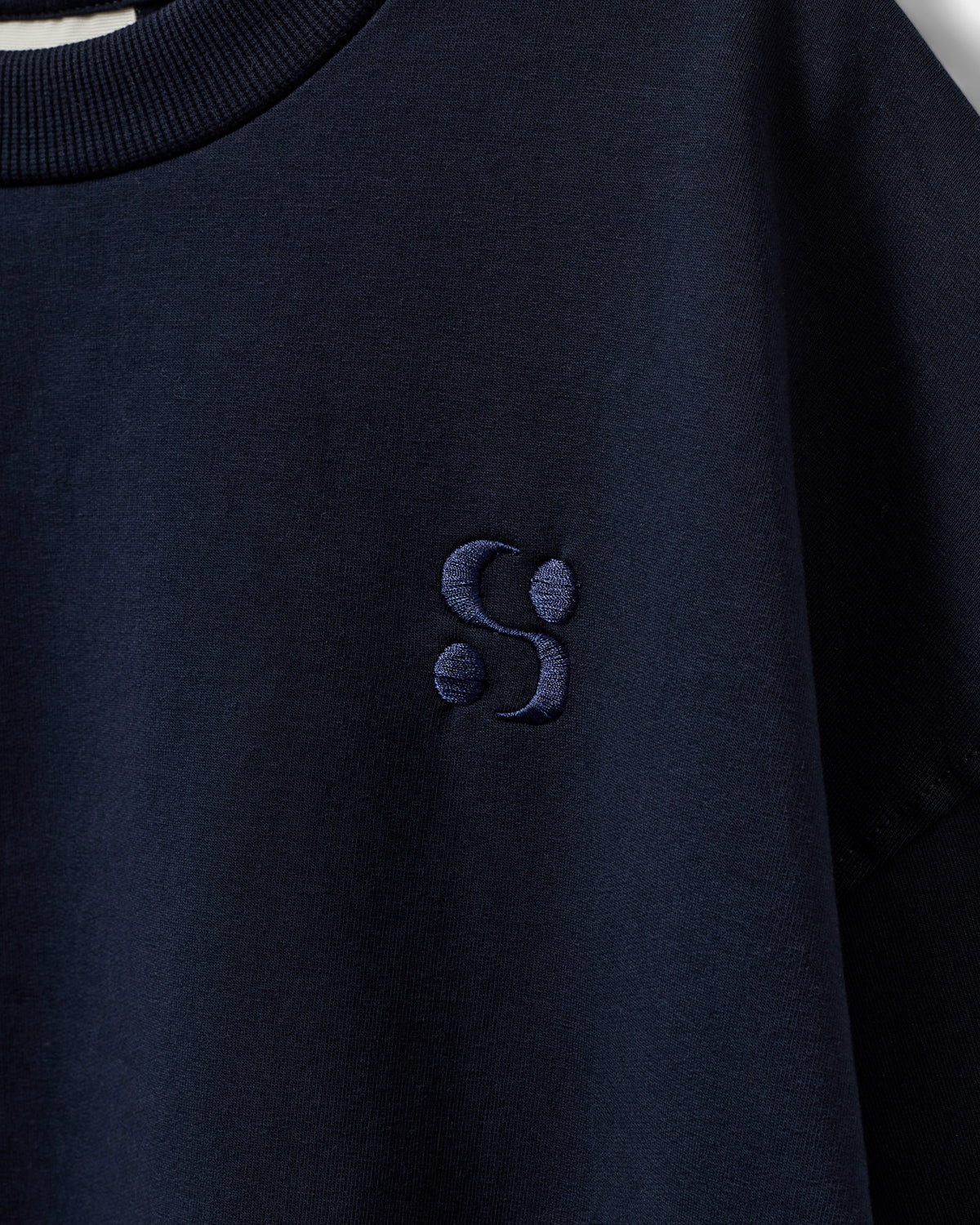 sofie-schnoor-young-elisy-sweatshirt-navy-baumwolle image 3
