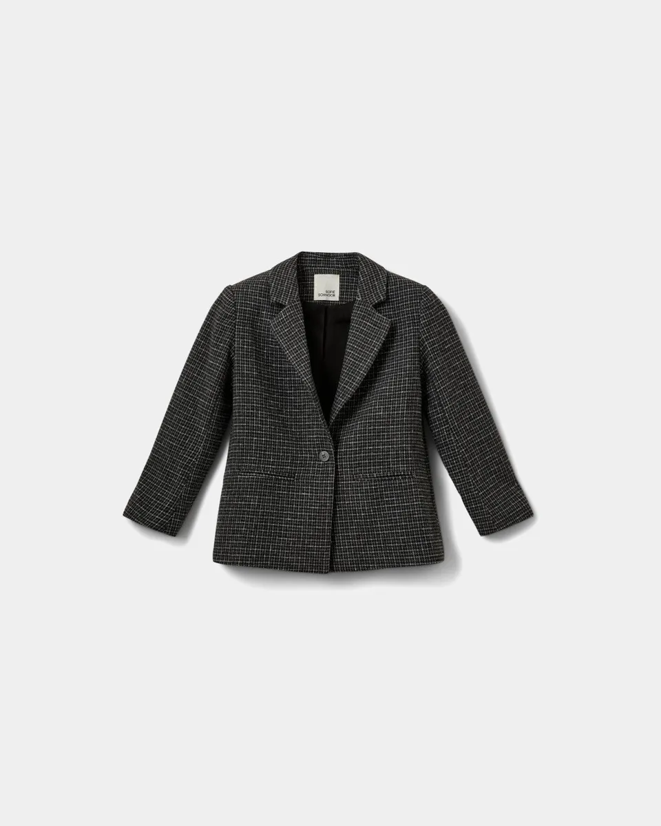 sofie-schnoor-young-alfia-blazer-grau-kariert-wolle image 1