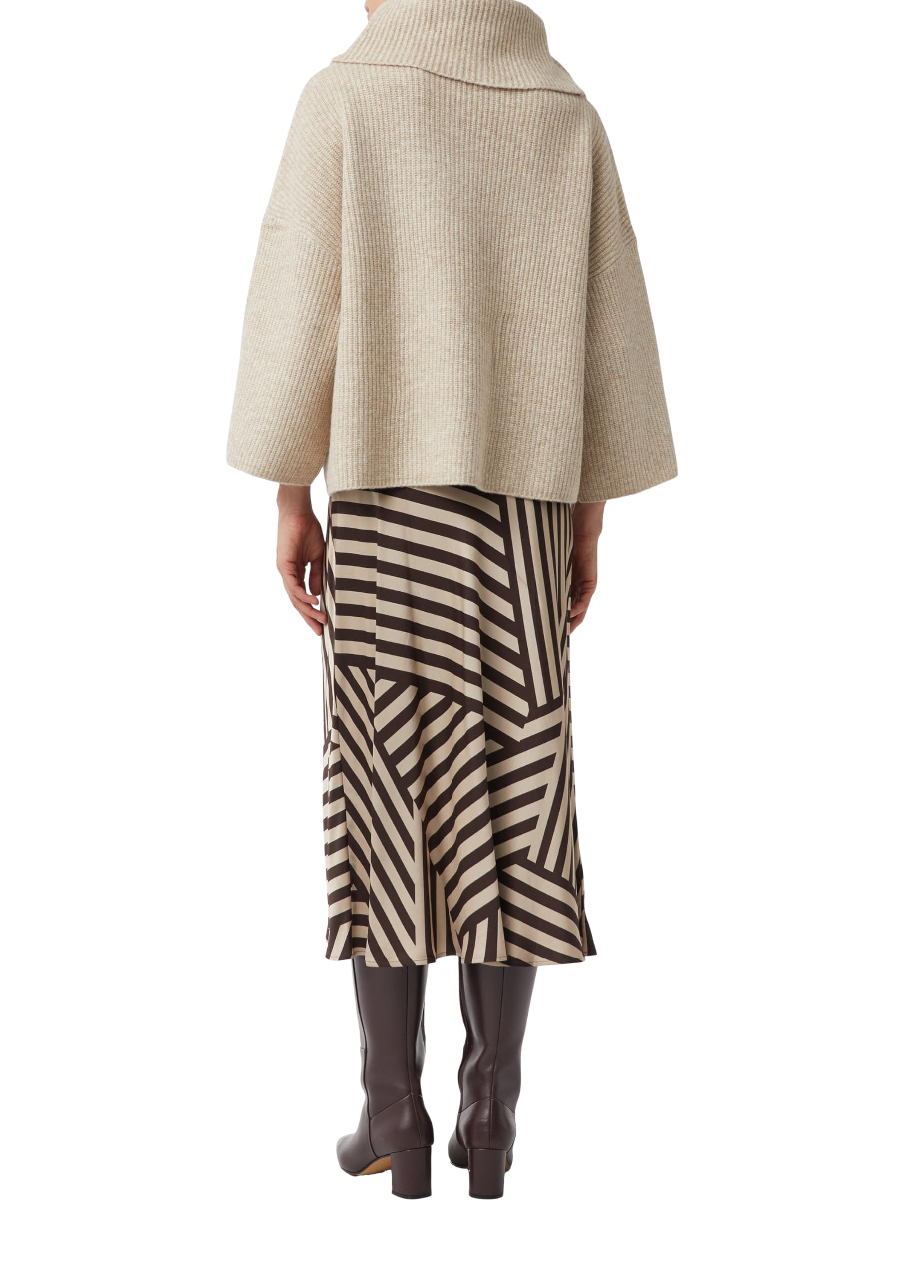 comma-ponchos-poncho-pullover-boxy-fit-sandfarben-xl image 2