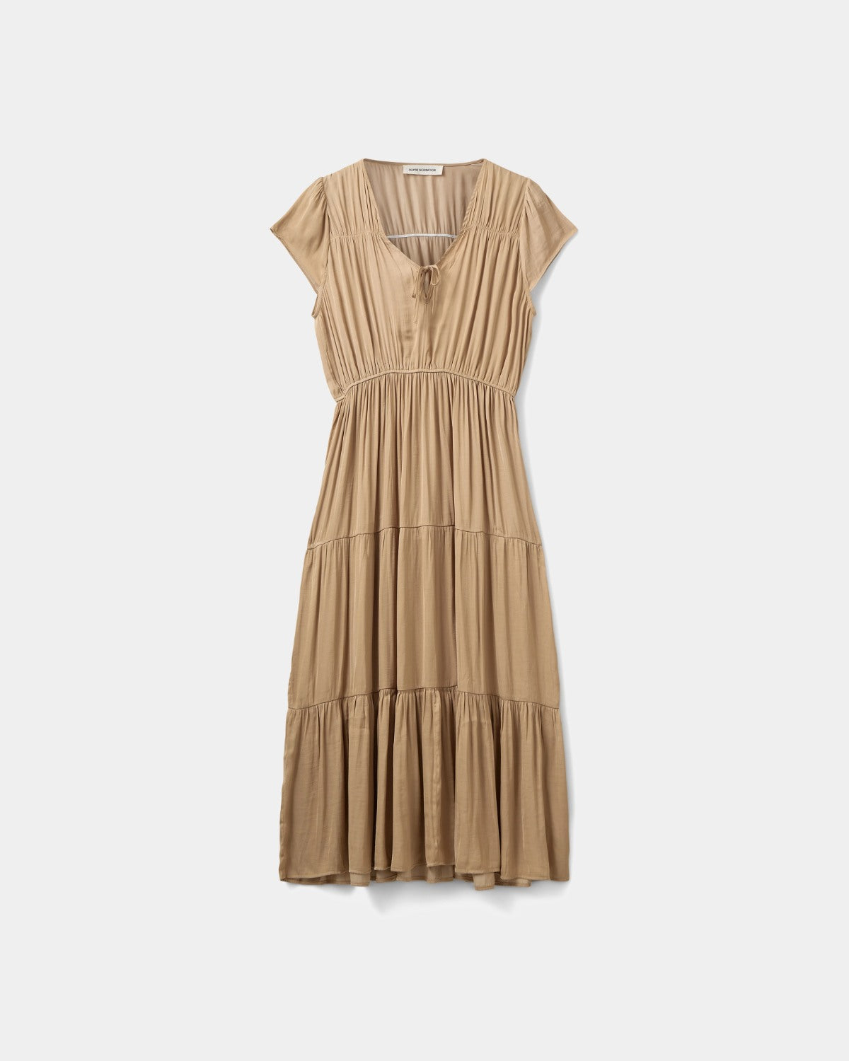 sofie-schnoor-women-s252306-jannesw-maxikleid-braun image 1
