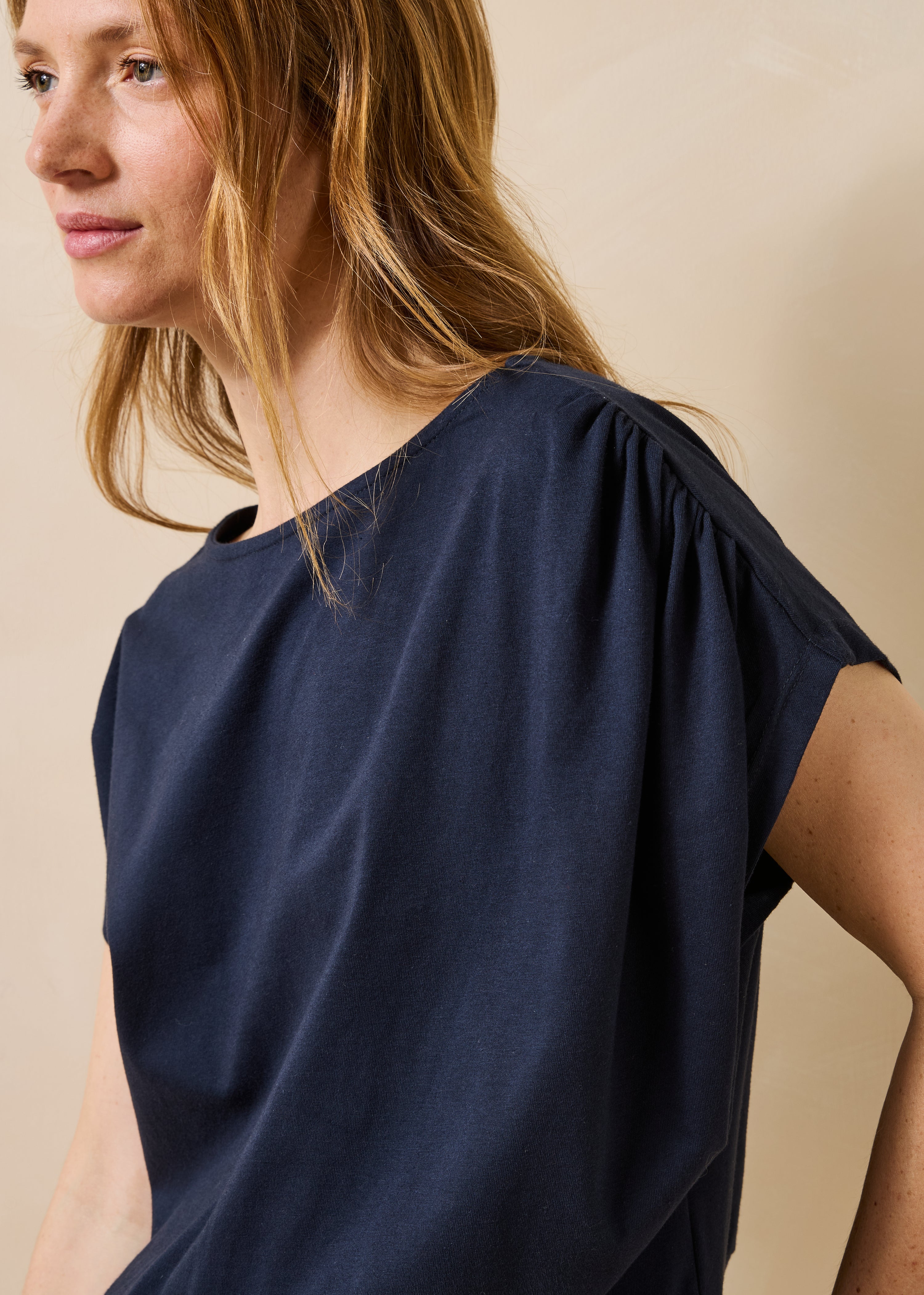 la-f-e-marabout-e-facteur-t-shirt-marine-bio-kurzarm image 1