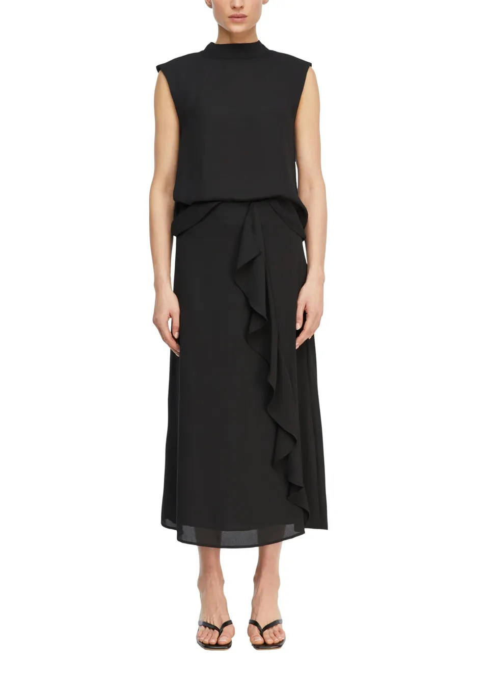 comma-skirts-chiffon-midi-rock-volant-gr-38 image 1
