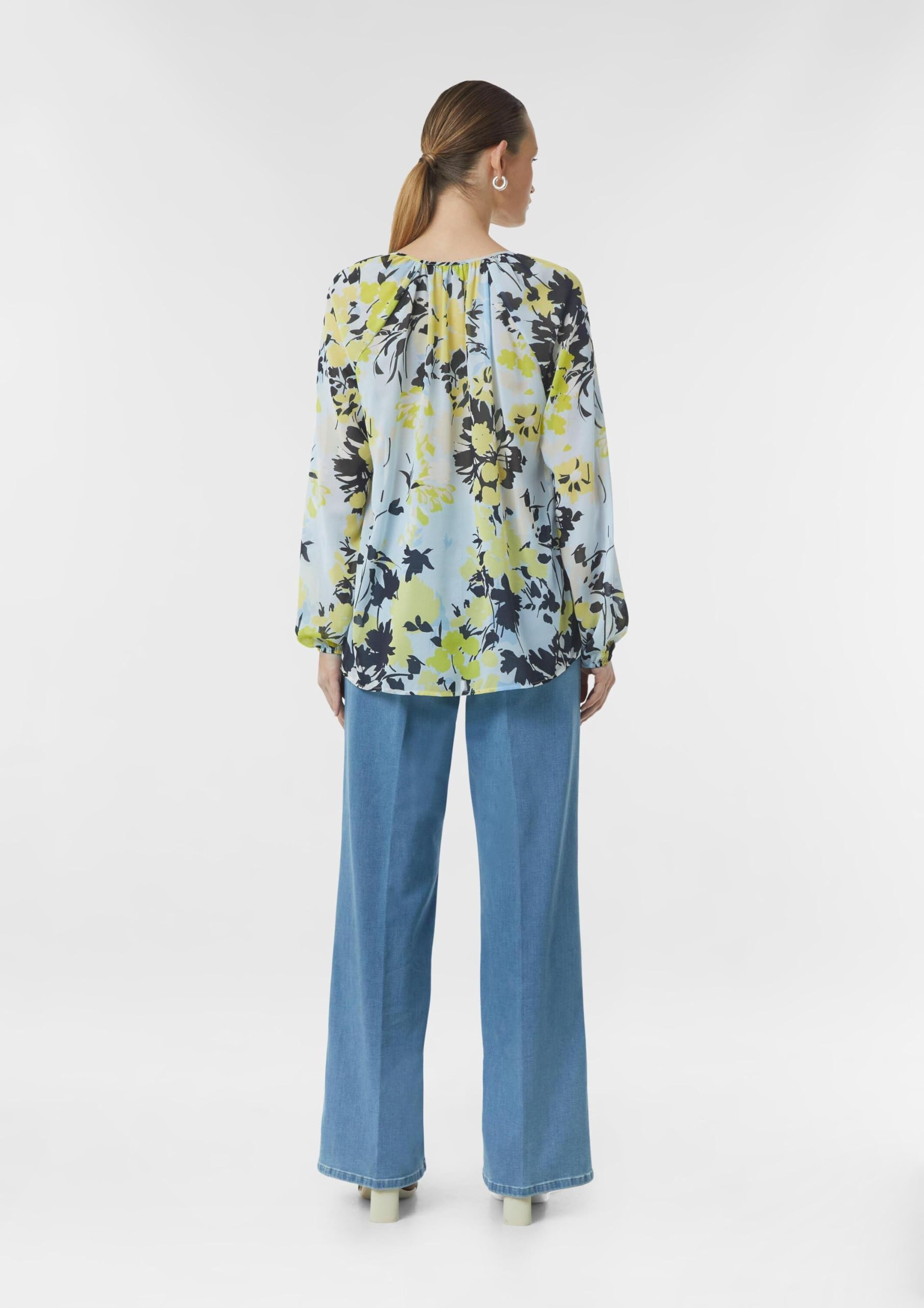 comma-blouses-chiffon-bluse-gr-e-38-mit-schleife image 8
