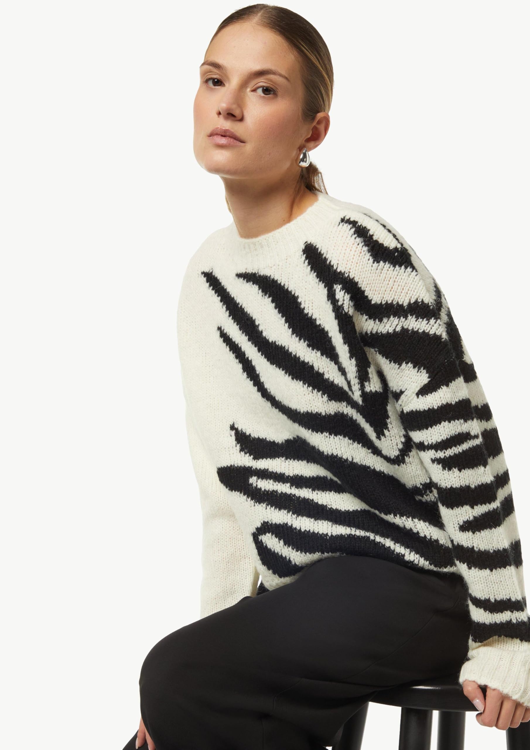 comma-knitwear-strickpullover-intarsien-damen-gr-e-38 image 4