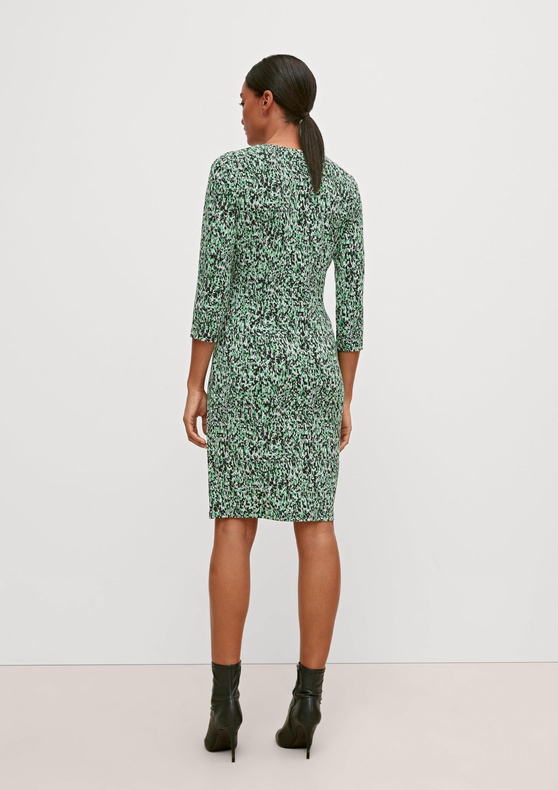 comma-2128560-kleid-gr-n-mehrfarbig-musterkleid image 7
