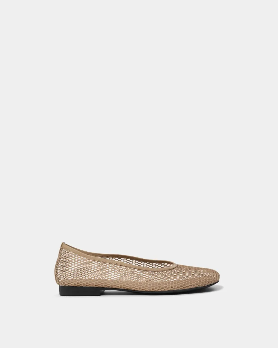 sofie-schnoor-women-babettesw-mesh-ballerina-leder-light-sand image 1