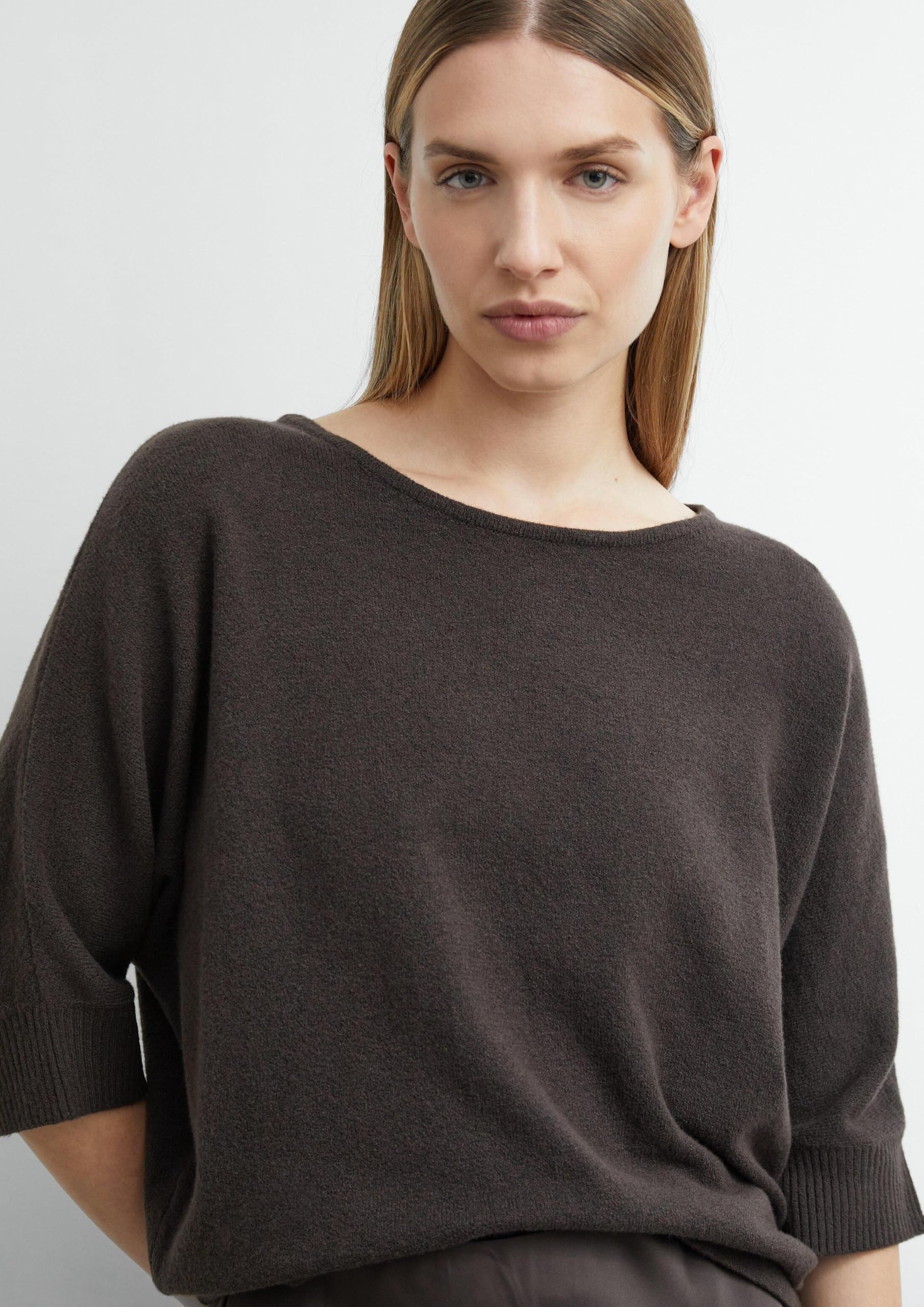 comma-strickpullover-u-boot-dunkelbraun-relaxed-fit image 5