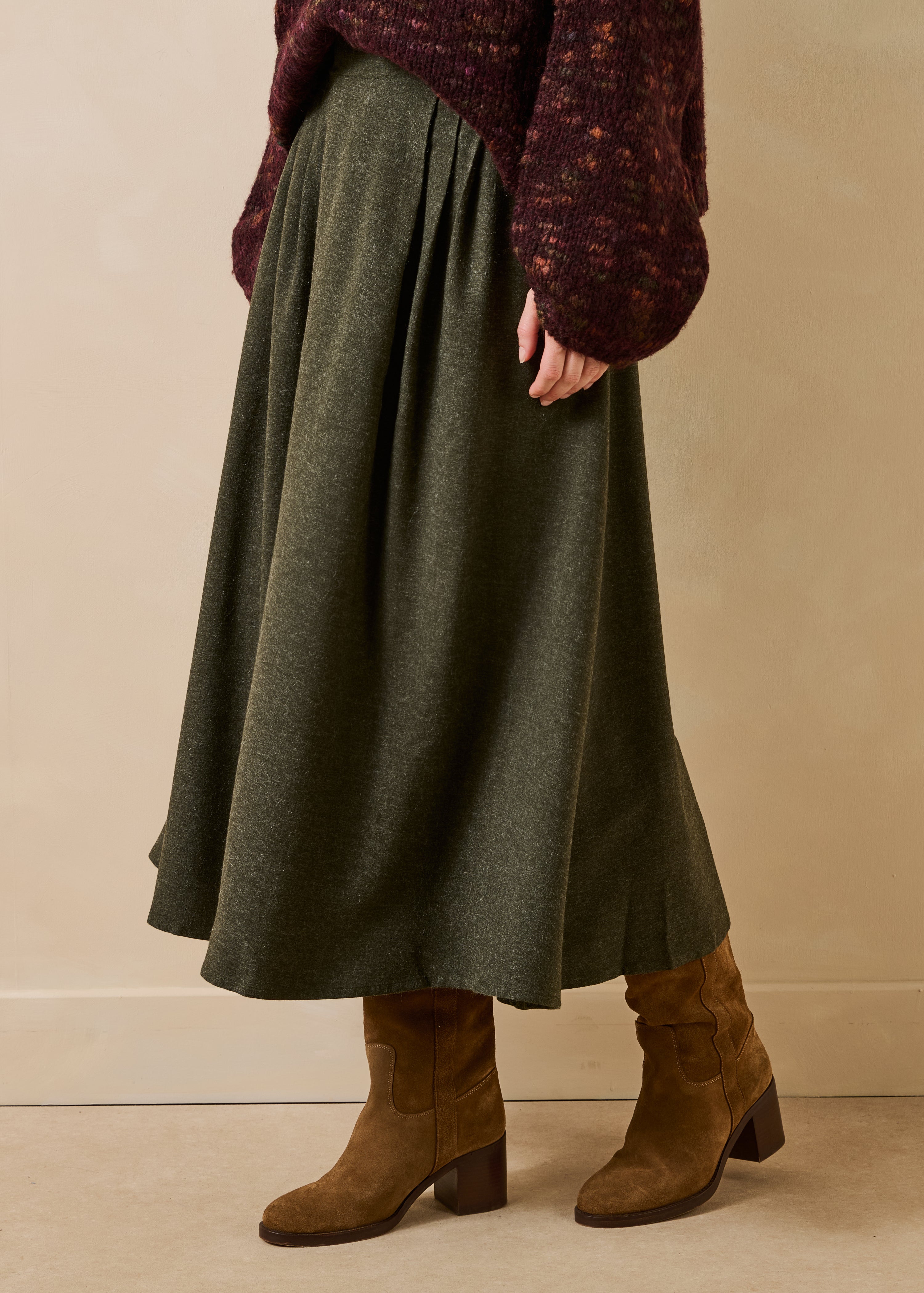la-f-e-marabout-e-gelodia-rock-lang-khaki-viskose-34-46 image 2