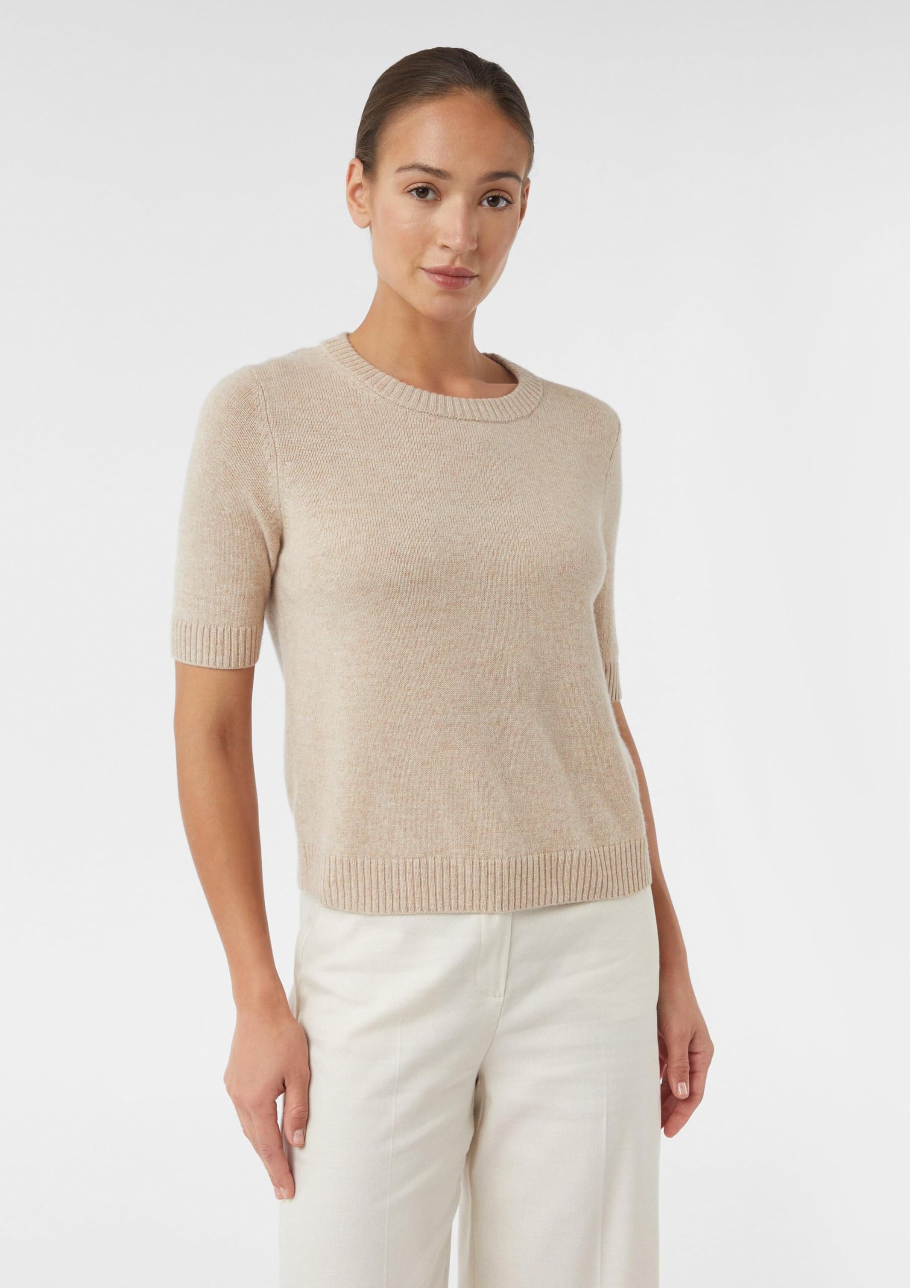 comma-knitwear-strickpullover-kurzarm-gr-44-grau image 6