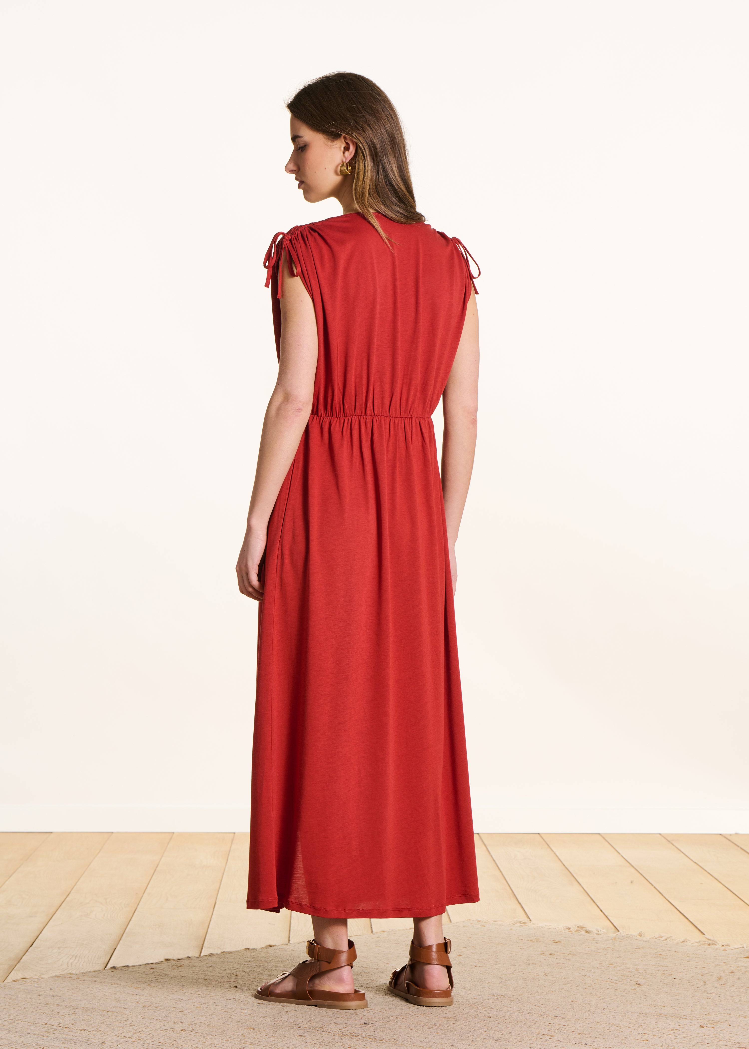 la-f-e-marabout-e-robes-fiston-langes-kleid-rot-lyocell image 2