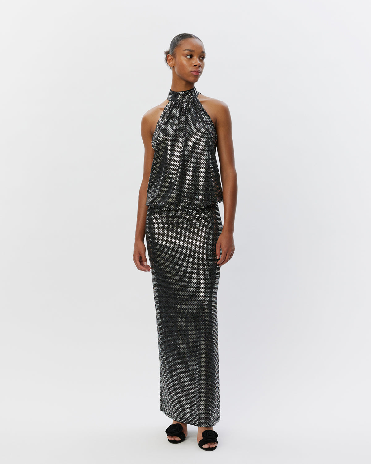 sofie-schnoor-women-starlasw-maxirock-schwarz-silber-pailletten image 2