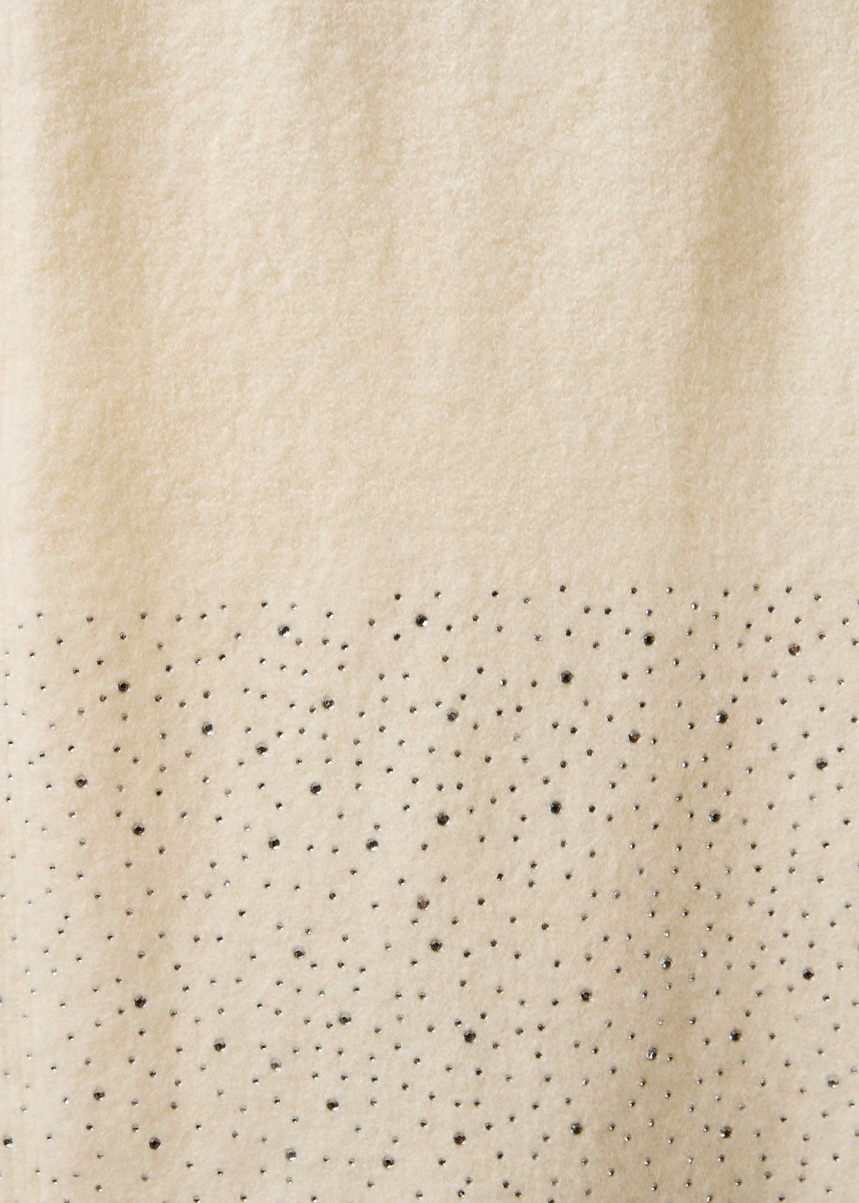 la-f-e-marabout-e-grapal-schal-ecru-mit-strass image 2