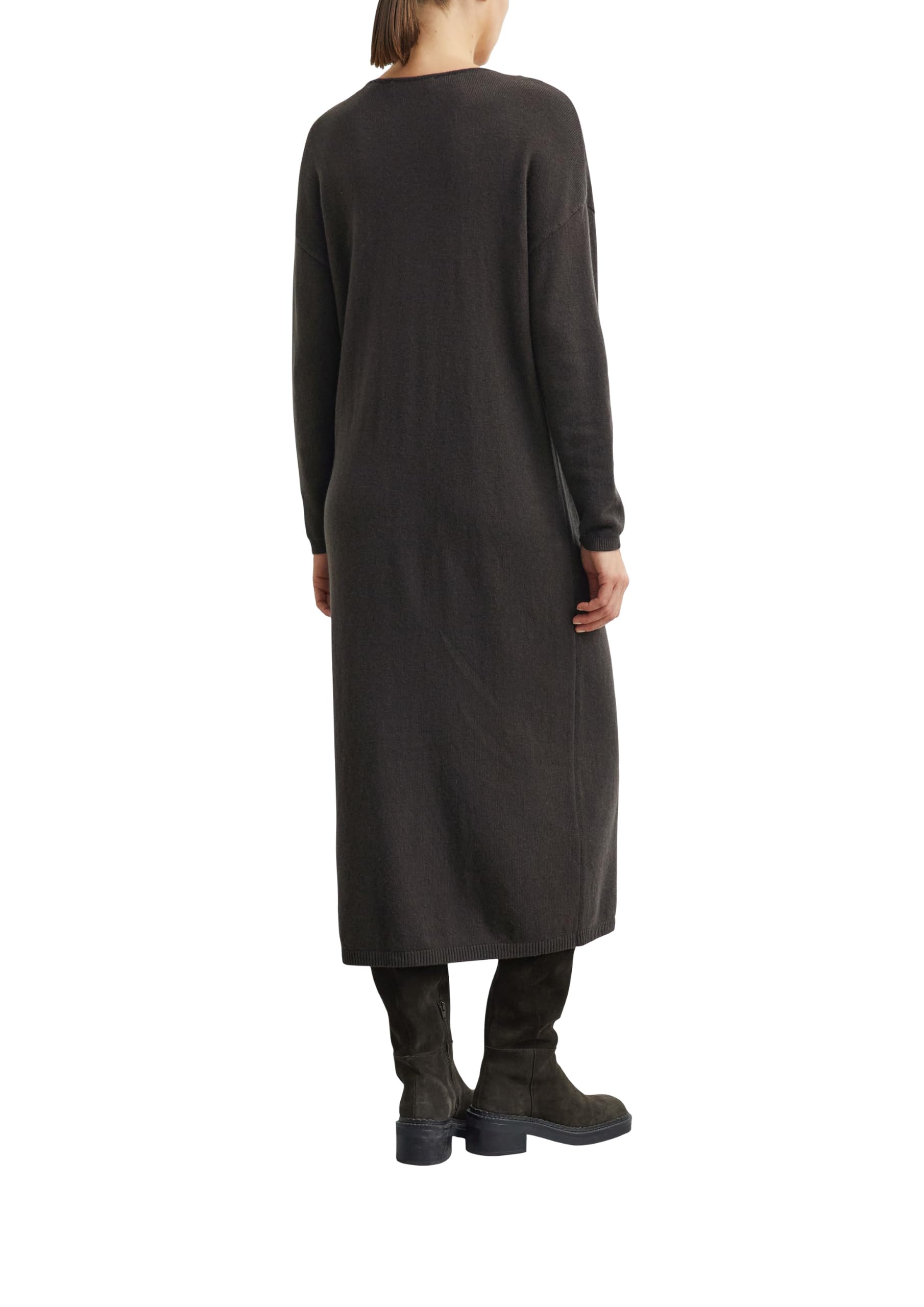 comma-dresses-strickkleid-2184660-midi-gr-42-v-ausschnitt image 2