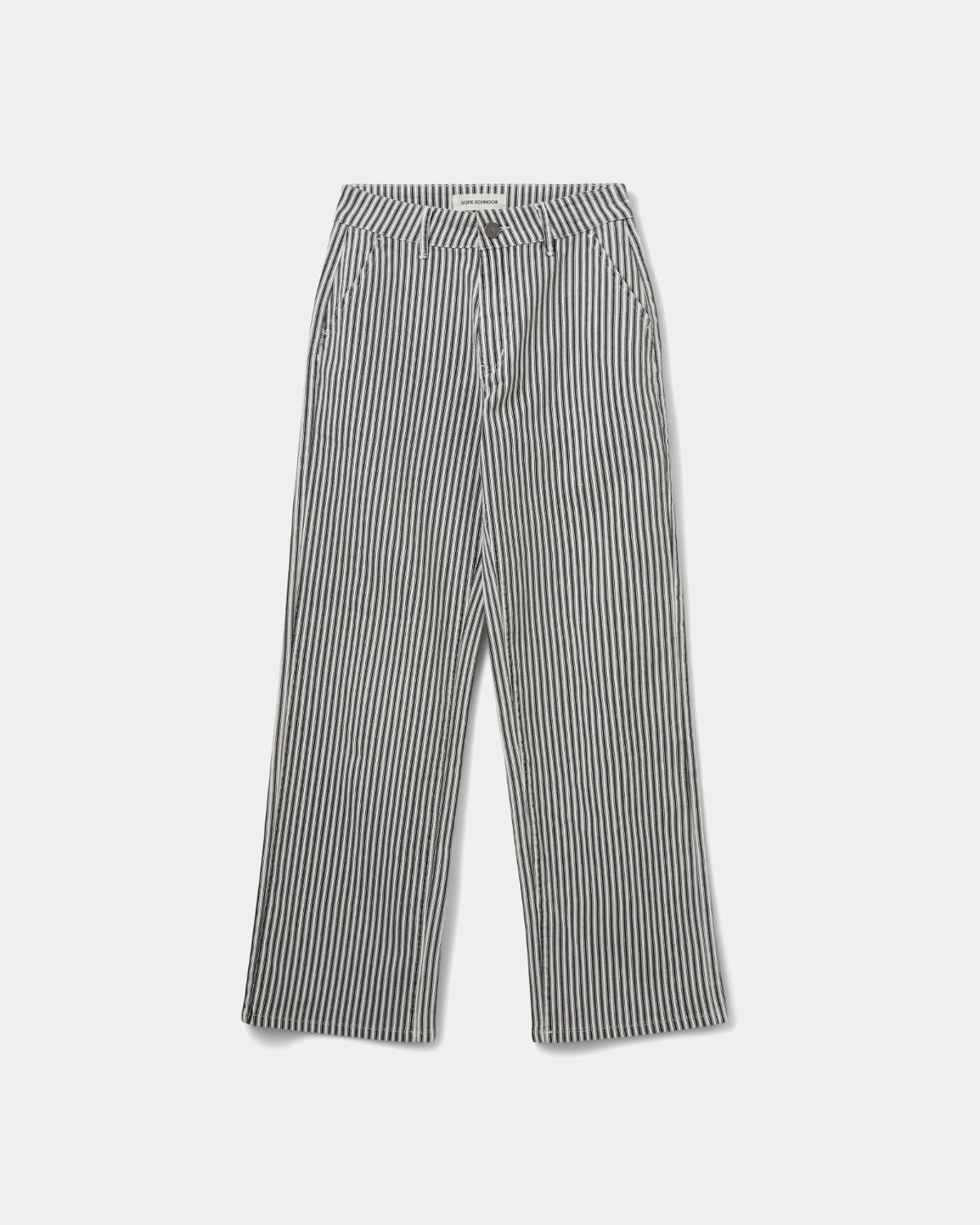 sofie-schnoor-women-luccasw-jeans-black-striped-gestreift image 1
