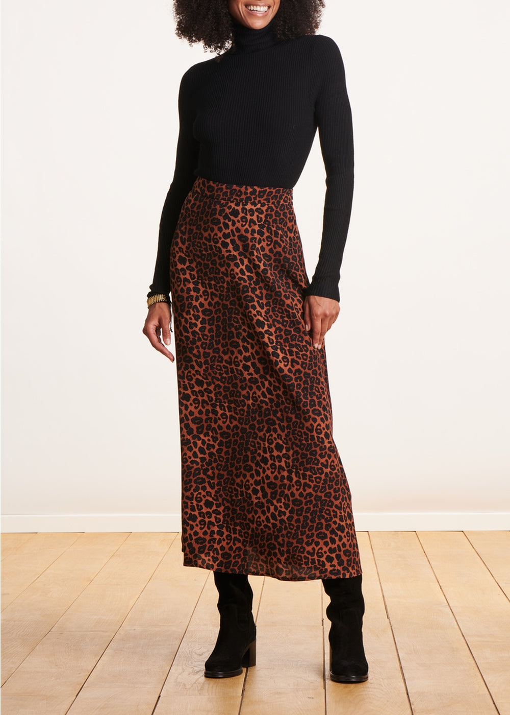 la-f-e-marabout-e-rollkragen-pullover-schwarz-rippstrick image 2