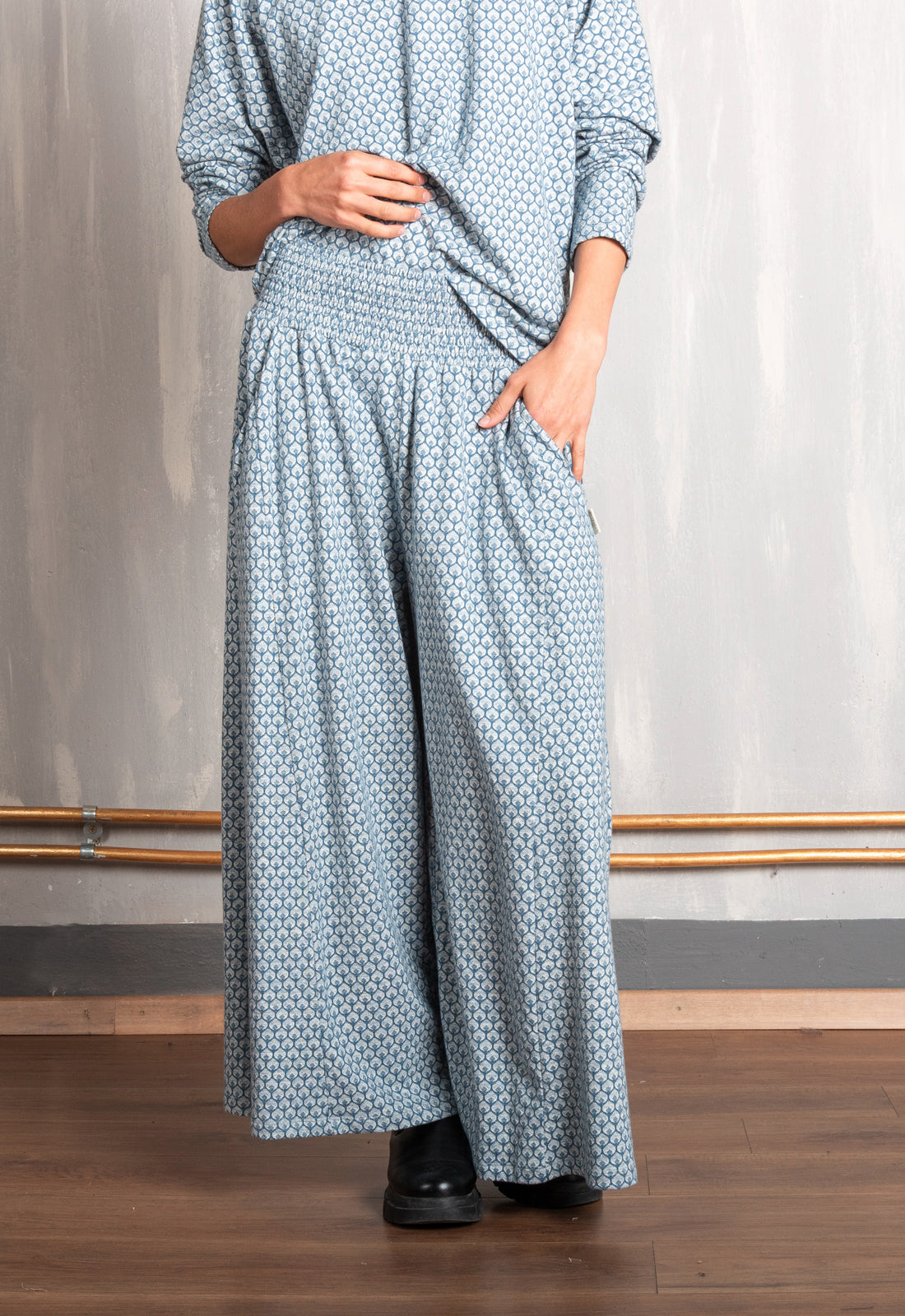 moshiki-w25pants-g2-weite-hose-jacquard-grey-90-cm image 7