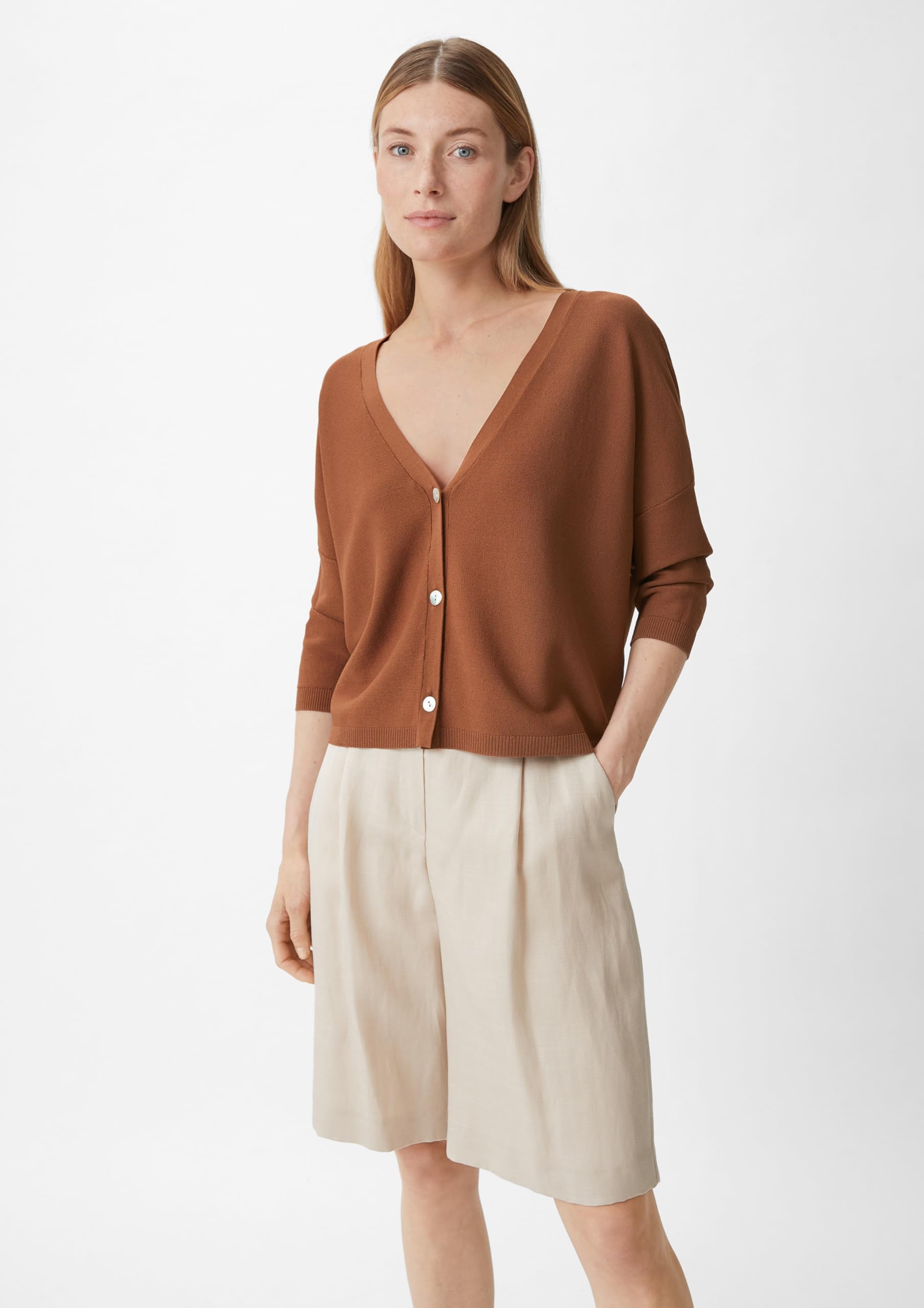 comma-strickjacke-damen-cardigan-schwarz image 5