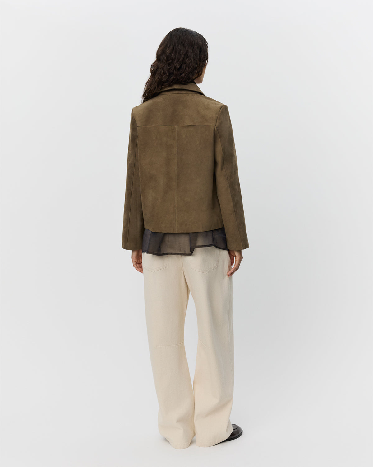sofie-schnoor-martinasw-jacket-lederjacke-army-green image 4