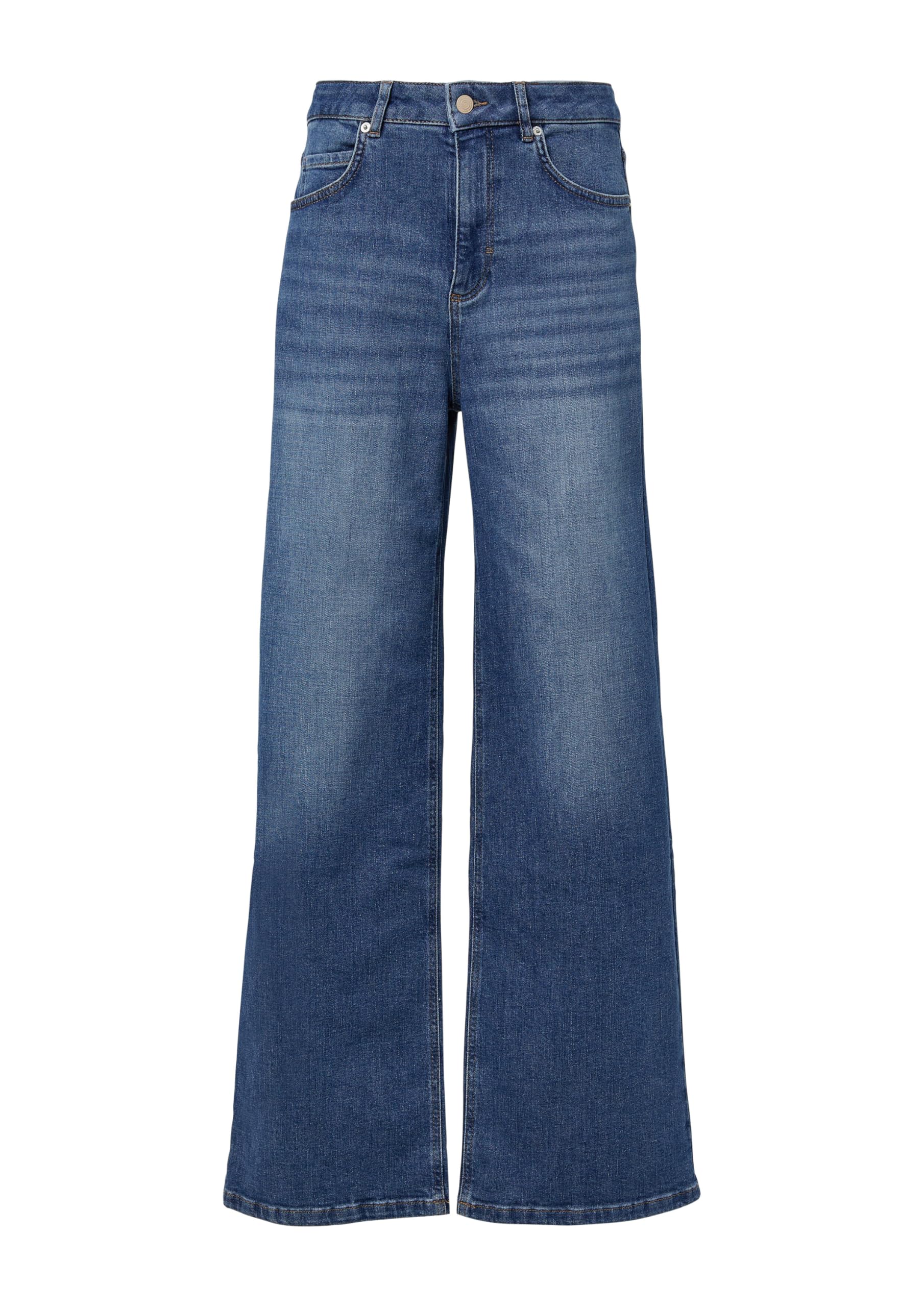 comma-jeans-elastische-wide-leg-jeans-hose-gr-e-38 image 3
