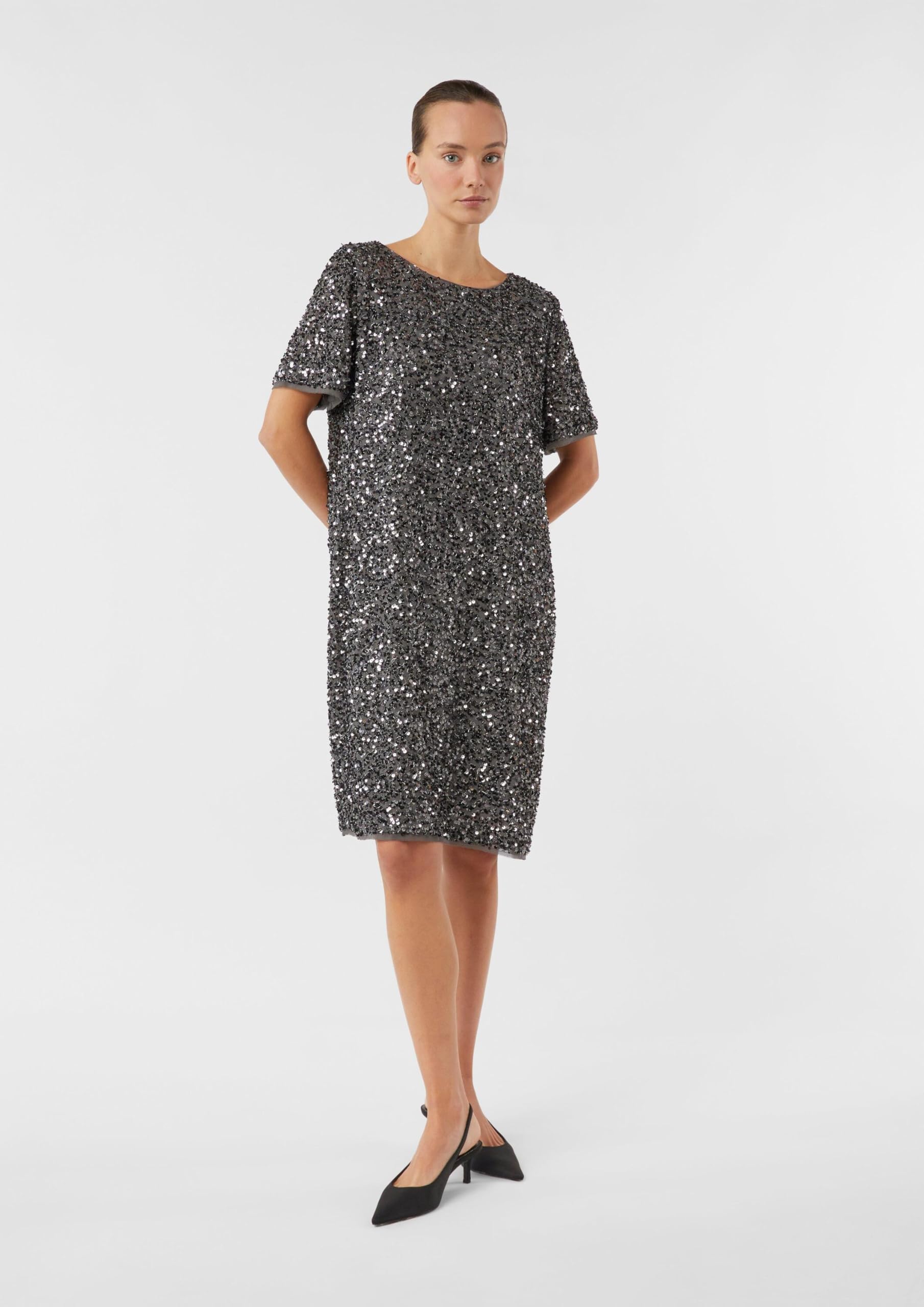 comma-paillettenkleid-kurz-allover-gr-e-36-glitzer image 6