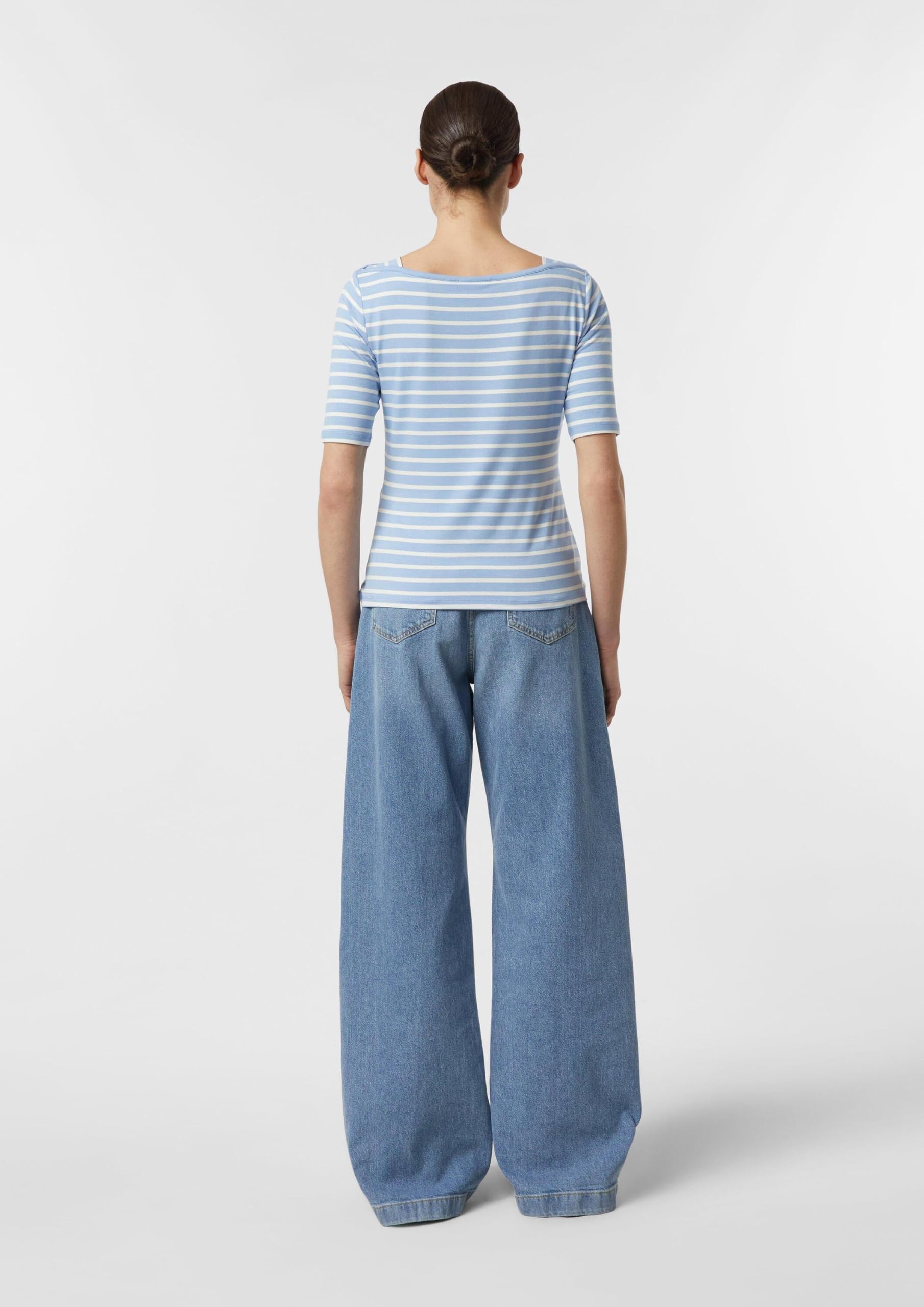 comma-tops-jersey-t-shirt-u-boot-slim-fit-gr-40 image 7