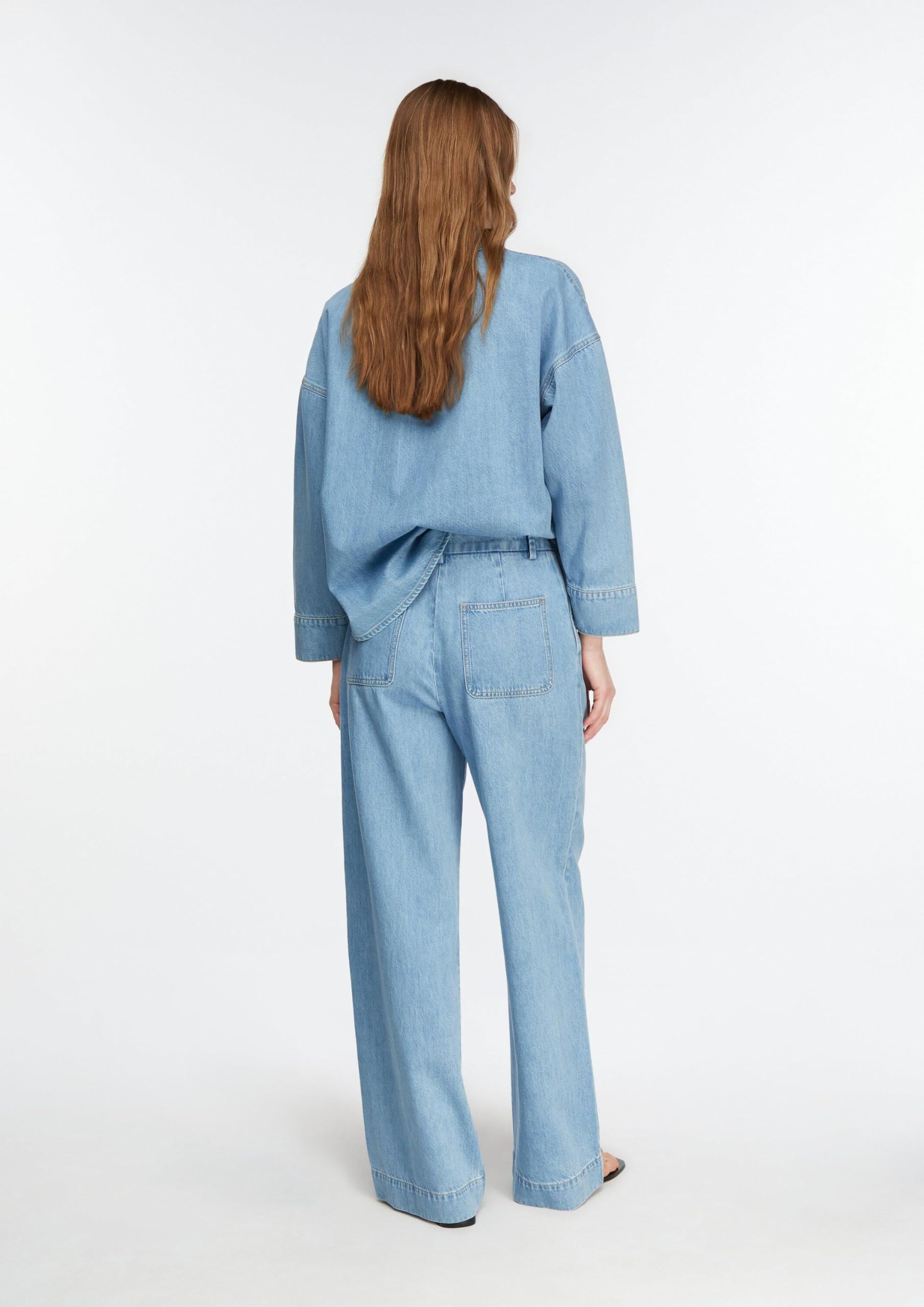 comma-wide-leg-jeans-high-rise-gr-38-damen-jeans image 8