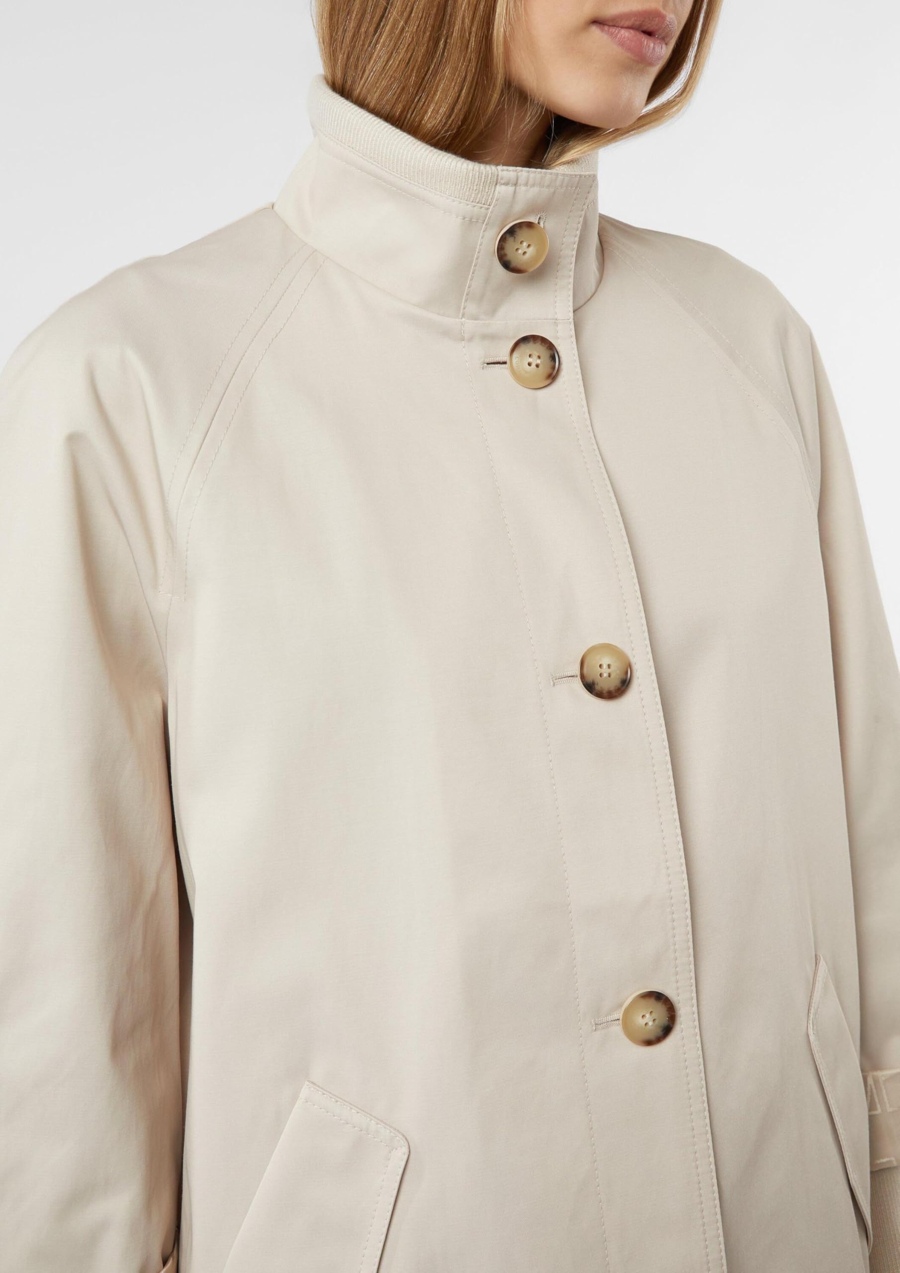 comma-cape-jacke-braun-stehkragen-relaxed-fit-rippb-ndchen image 3