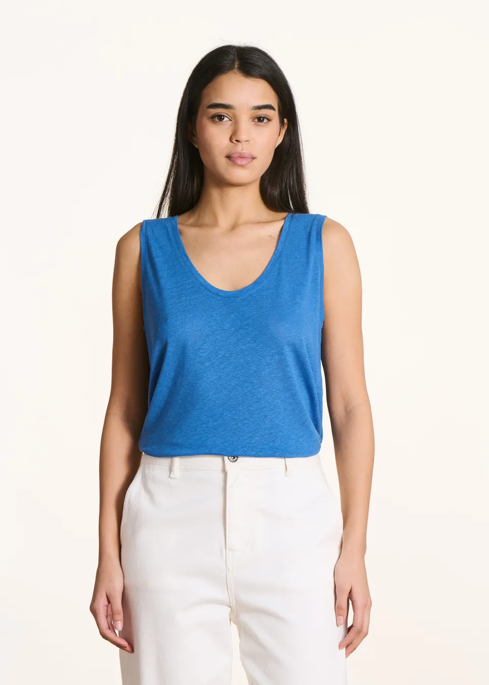 la-f-e-marabout-e-faldoni-top-lyocell-leinen-blau image 1