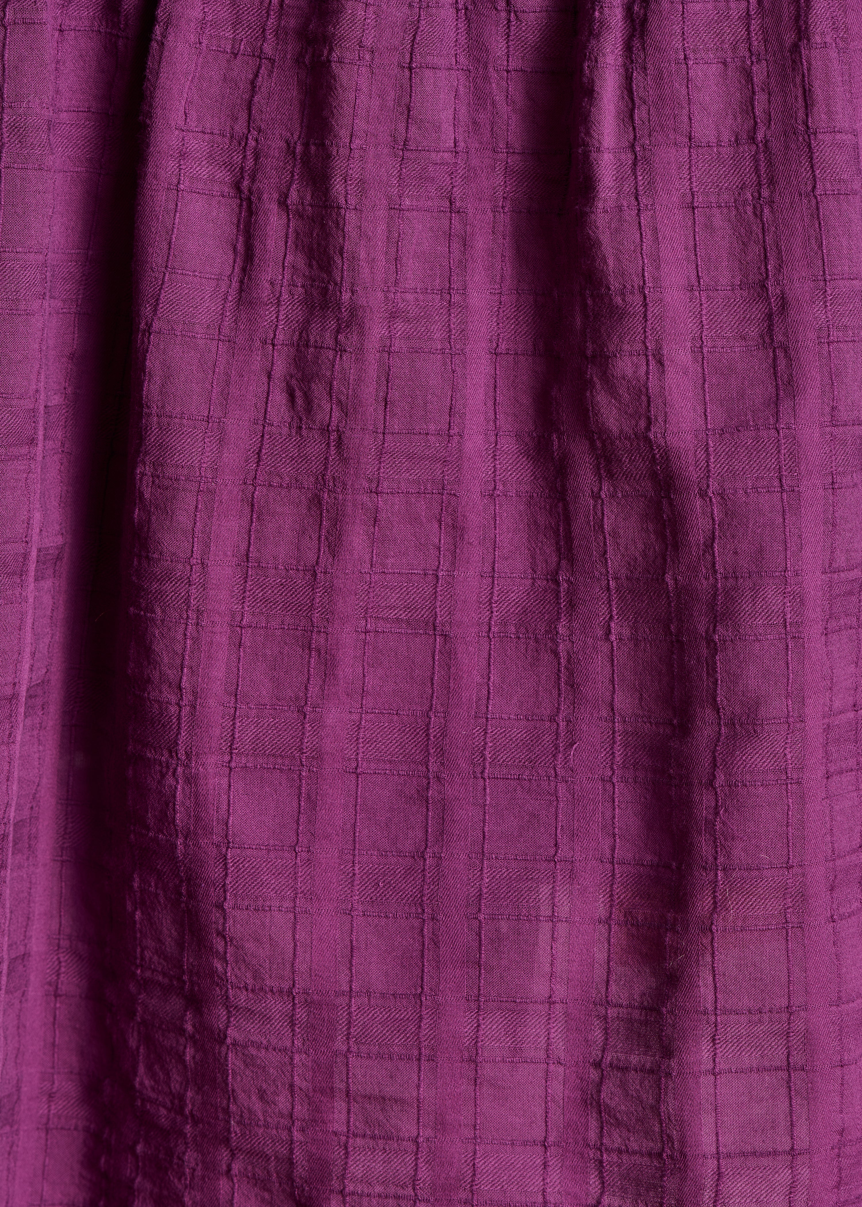 la-f-e-marabout-e-bluse-violett-karo-weit-baumwolle image 4