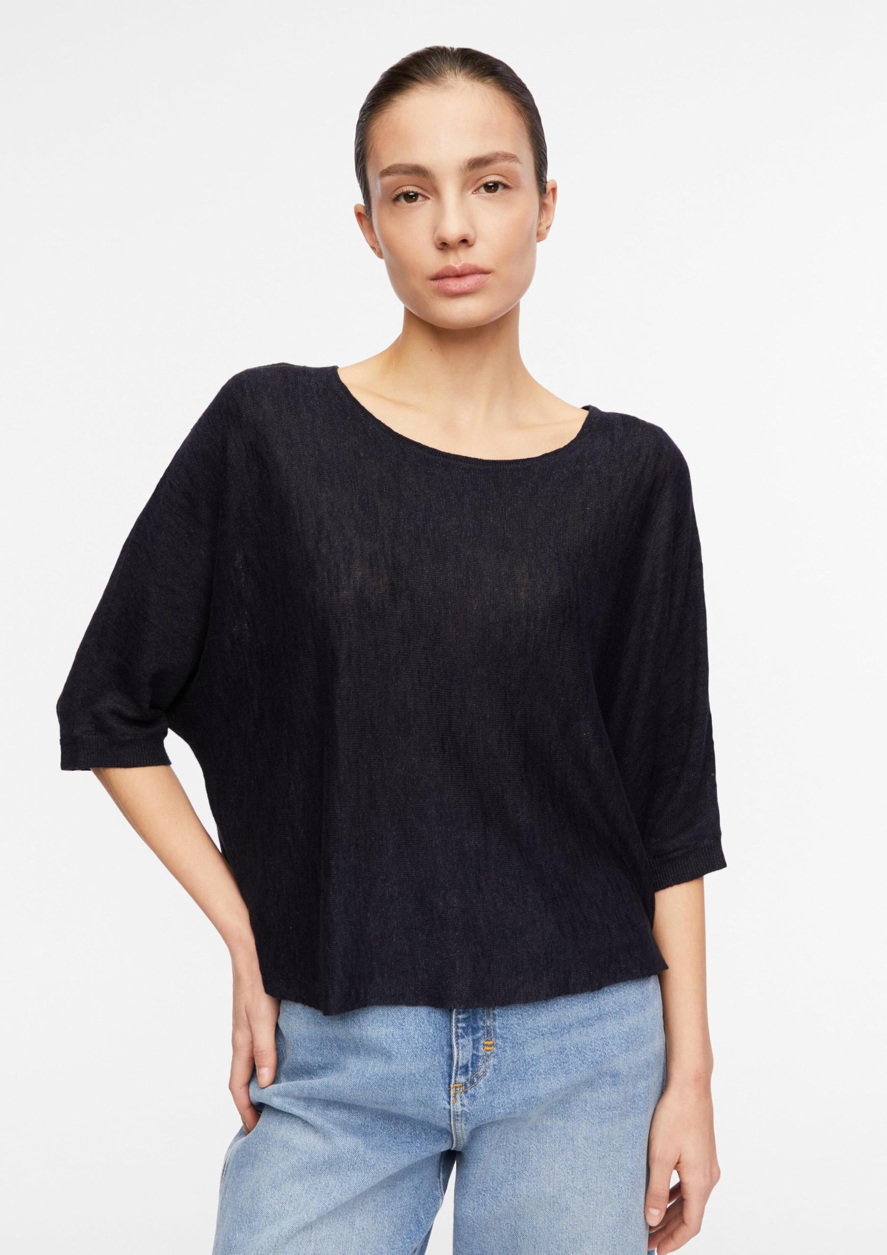 comma-indoor-poncho-leinenmix-fledermaus-gr-s-pullover image 6