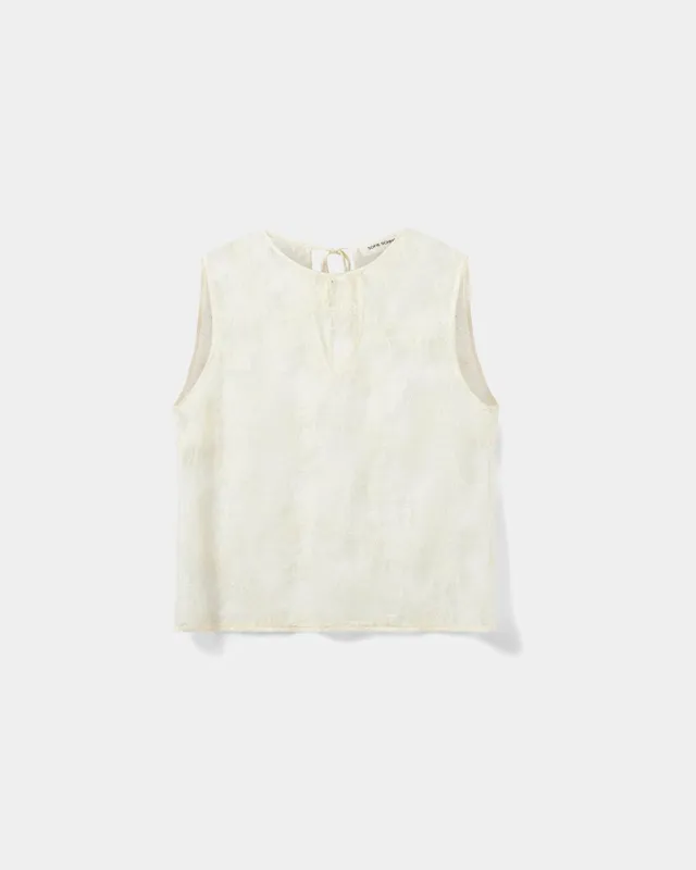 sofie-schnoor-women-odessasw-top-s263415-spitzentop-creme-yellow image 1
