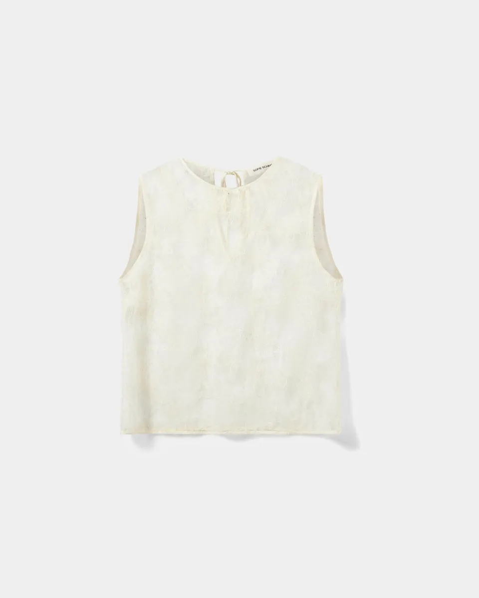 sofie-schnoor-women-odessasw-top-s263415-spitzentop-creme-yellow image 1