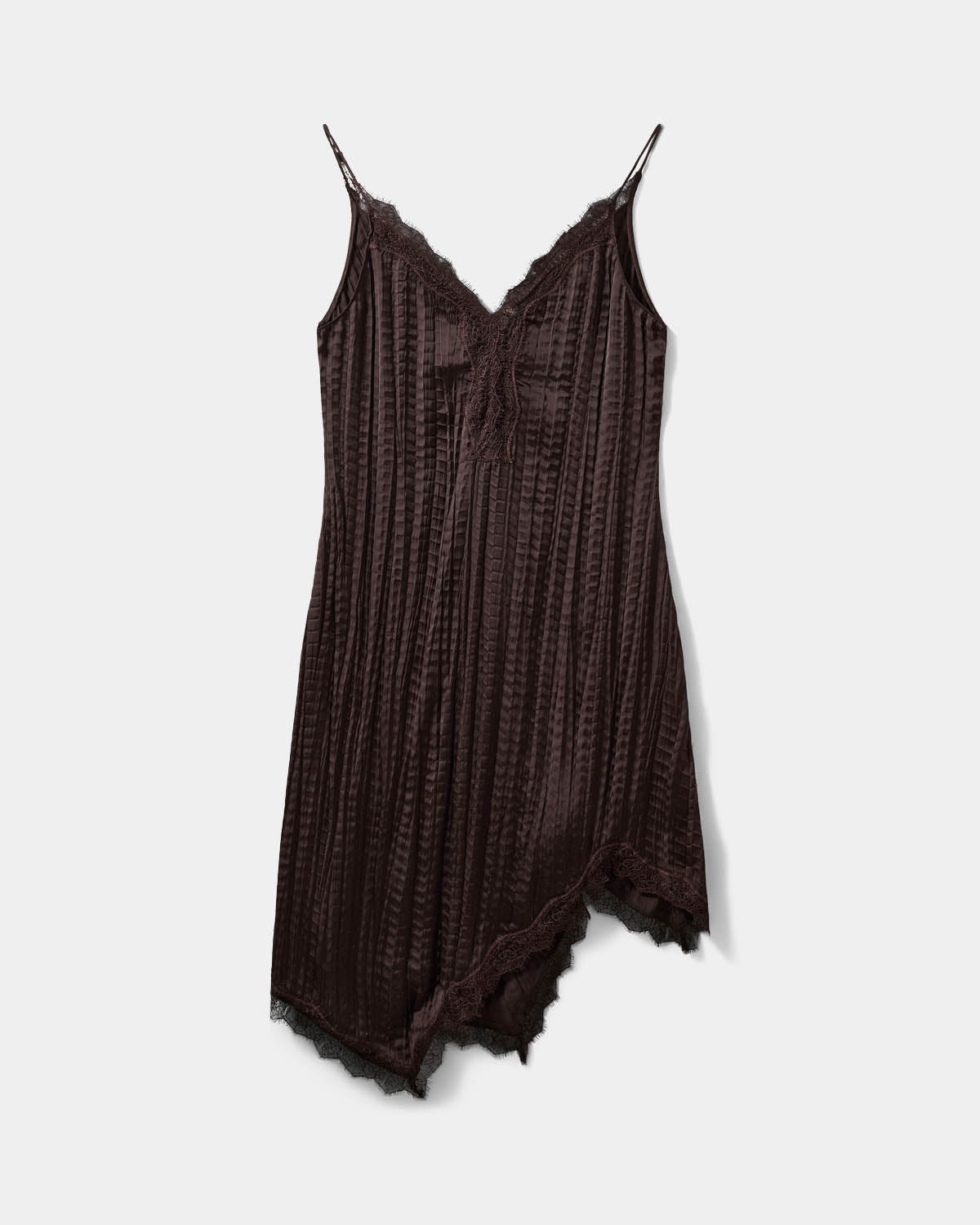 sofie-schnoor-women-winonasw-slip-dress-kleid-dunkelbraun-satin image 1
