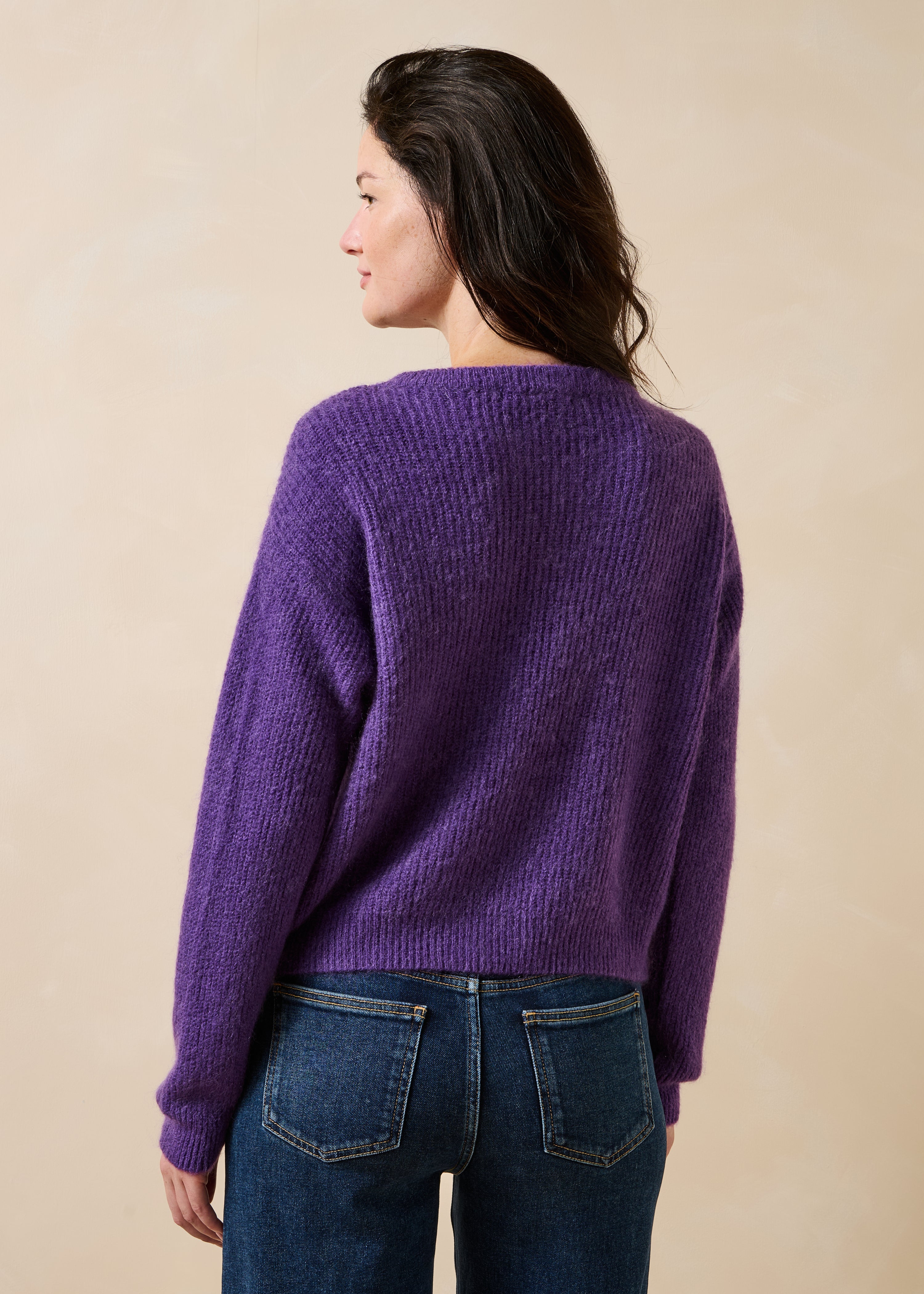 la-f-e-marabout-e-zakaria-strickjacke-prune-mohair image 3
