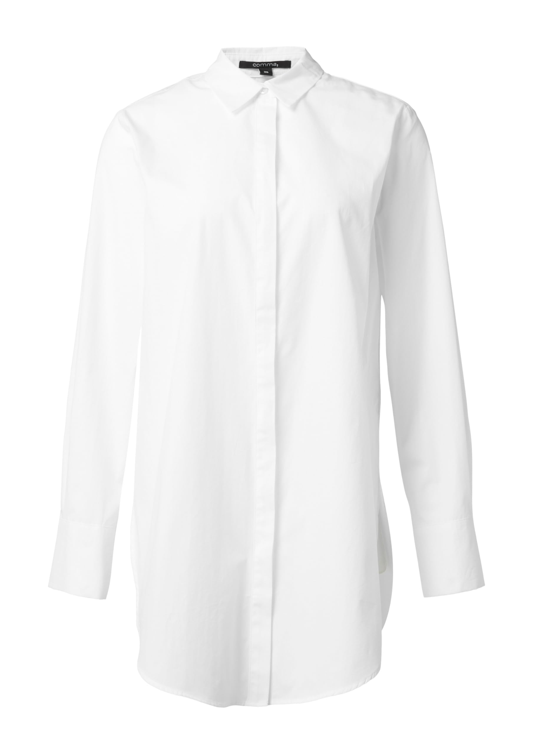 comma-blouses-damen-bluse-wei-gr-34-aus-baumwolle image 3