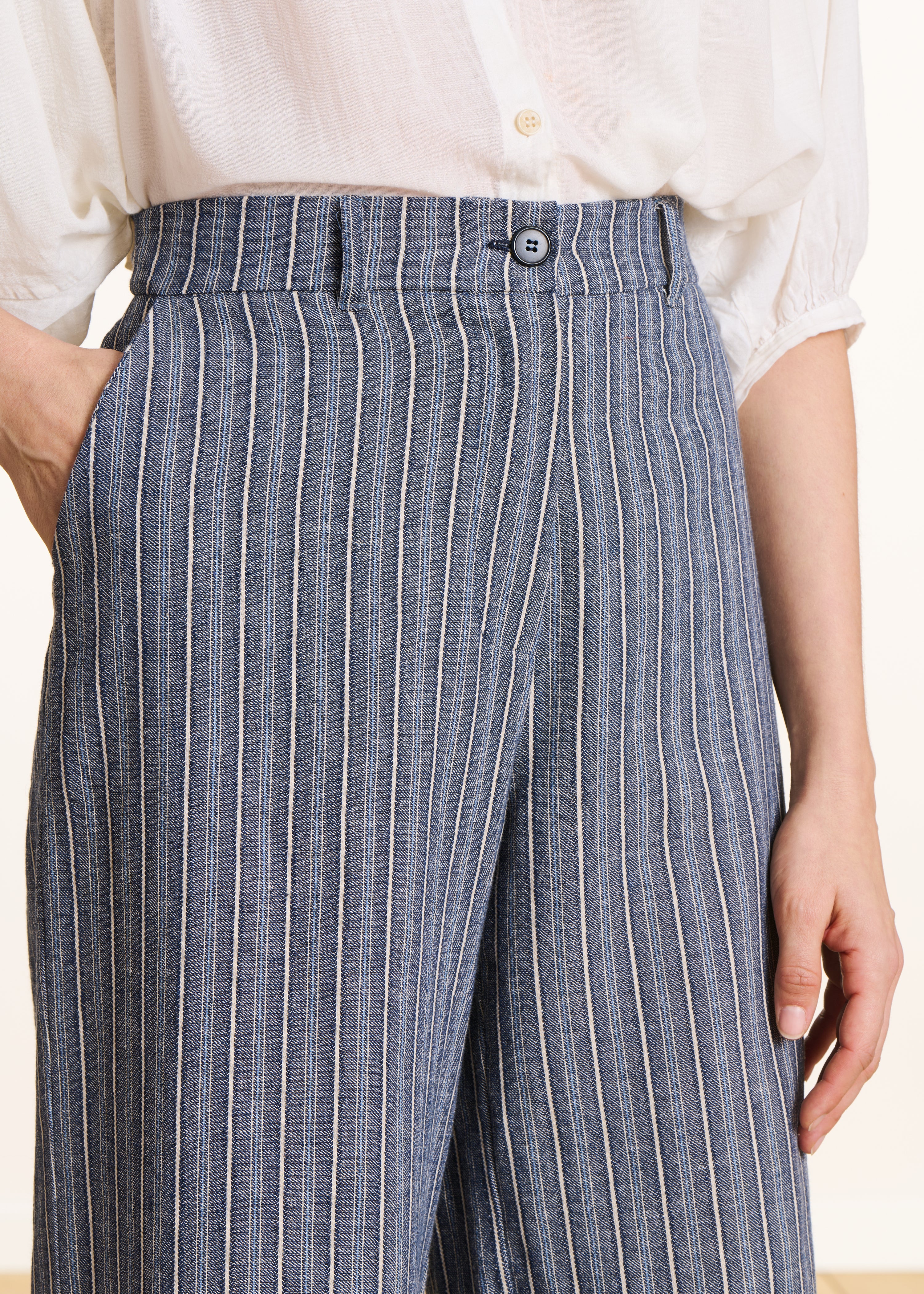 la-f-e-marabout-e-hose-blau-gestreift-leinen-weit image 5