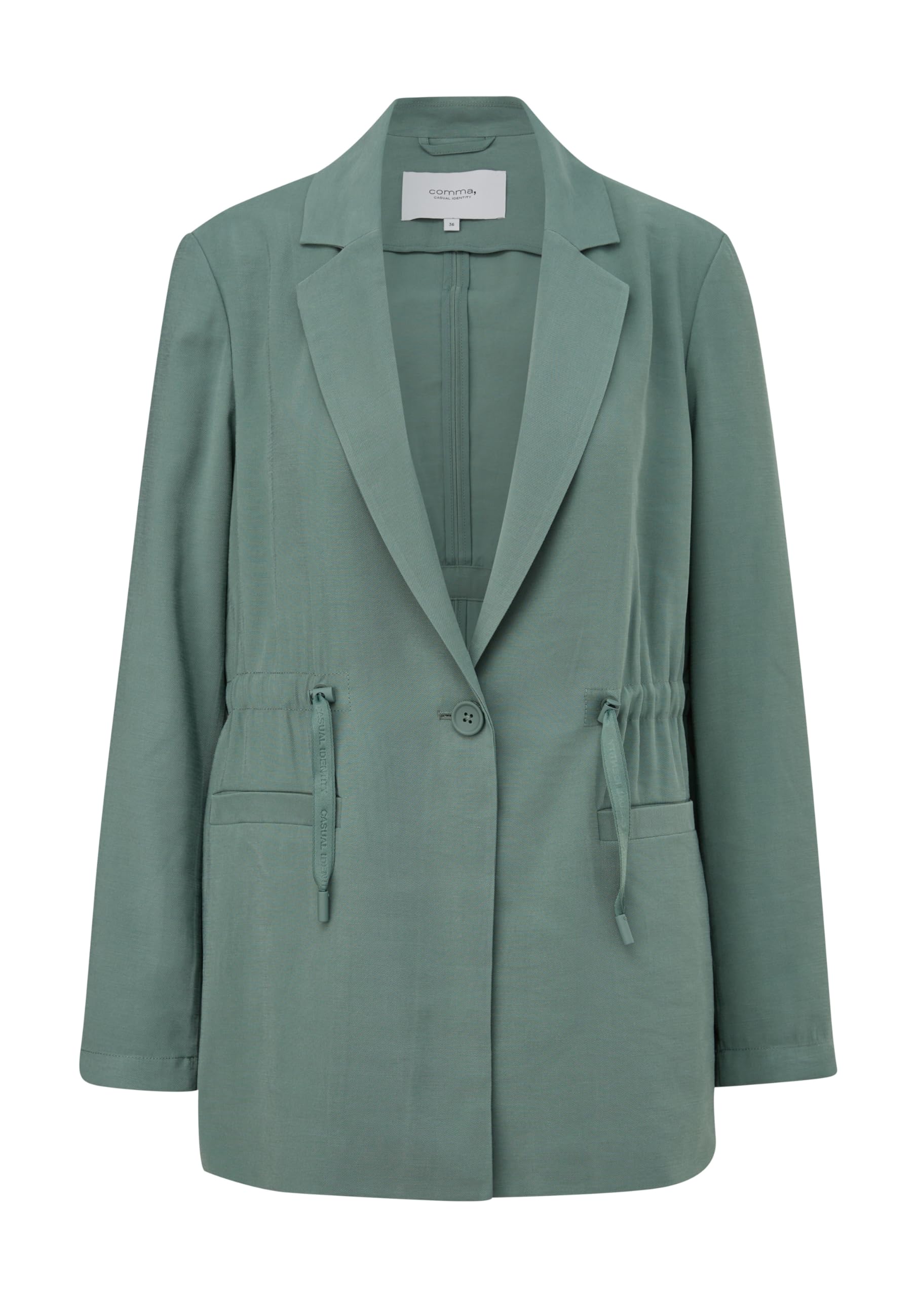 comma-blazer-viskosetwill-dunkles-salbeigr-n-gr-42 image 3