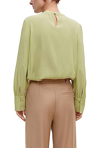 comma-blouses-bluse-langarm-damen-mit-raffung image 6